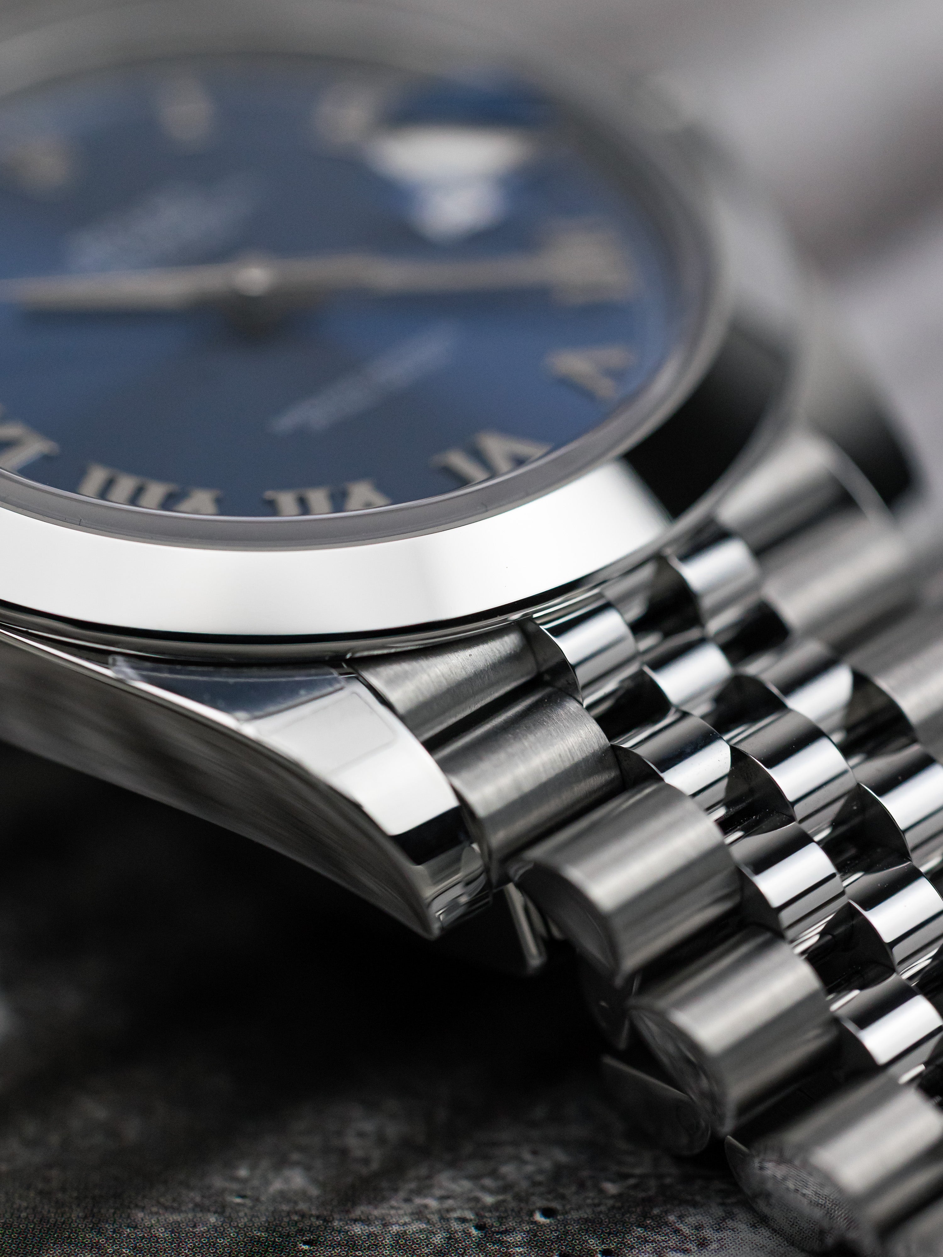 2025 Rolex Datejust 41 Smooth Bezel, Roman Numeral Dial