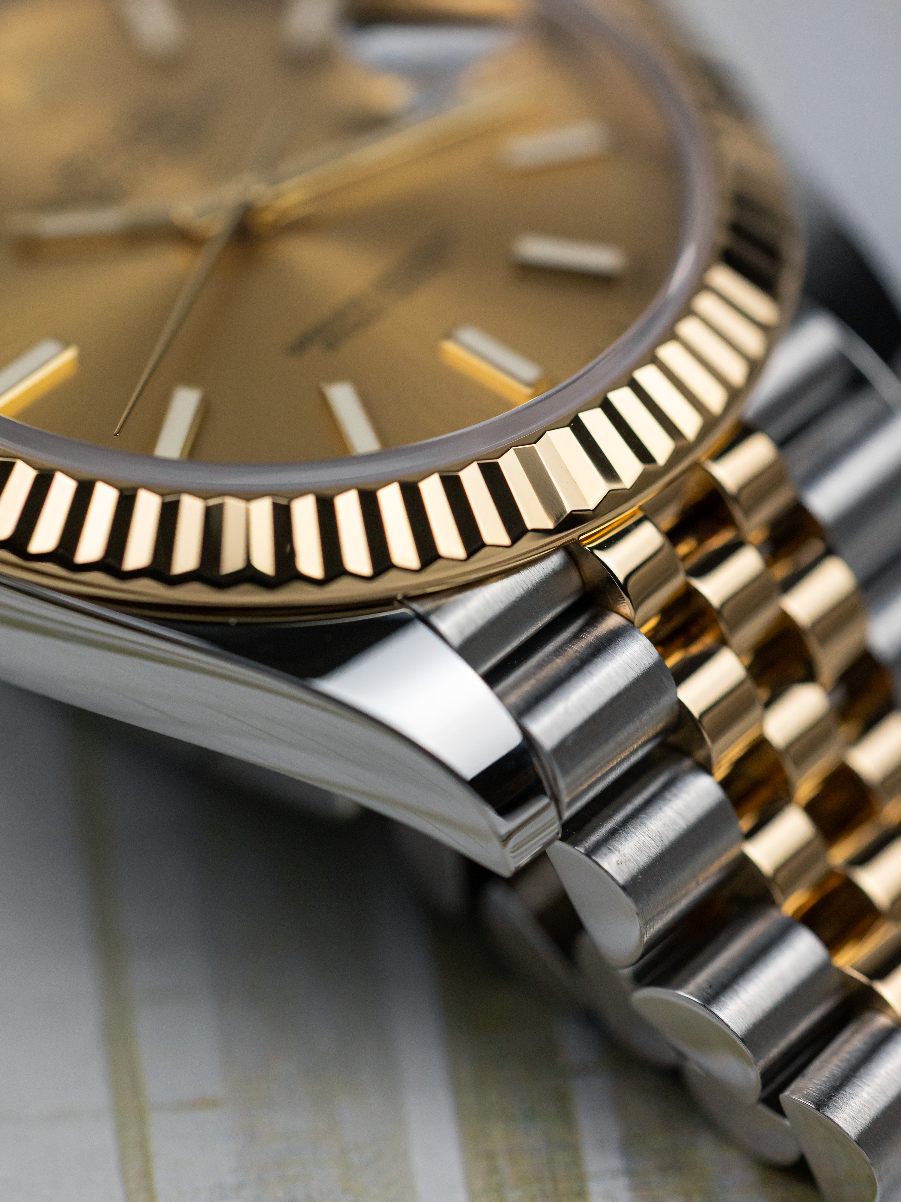 2021 Rolex Datejust 41 Two-tone Champagne Dial
