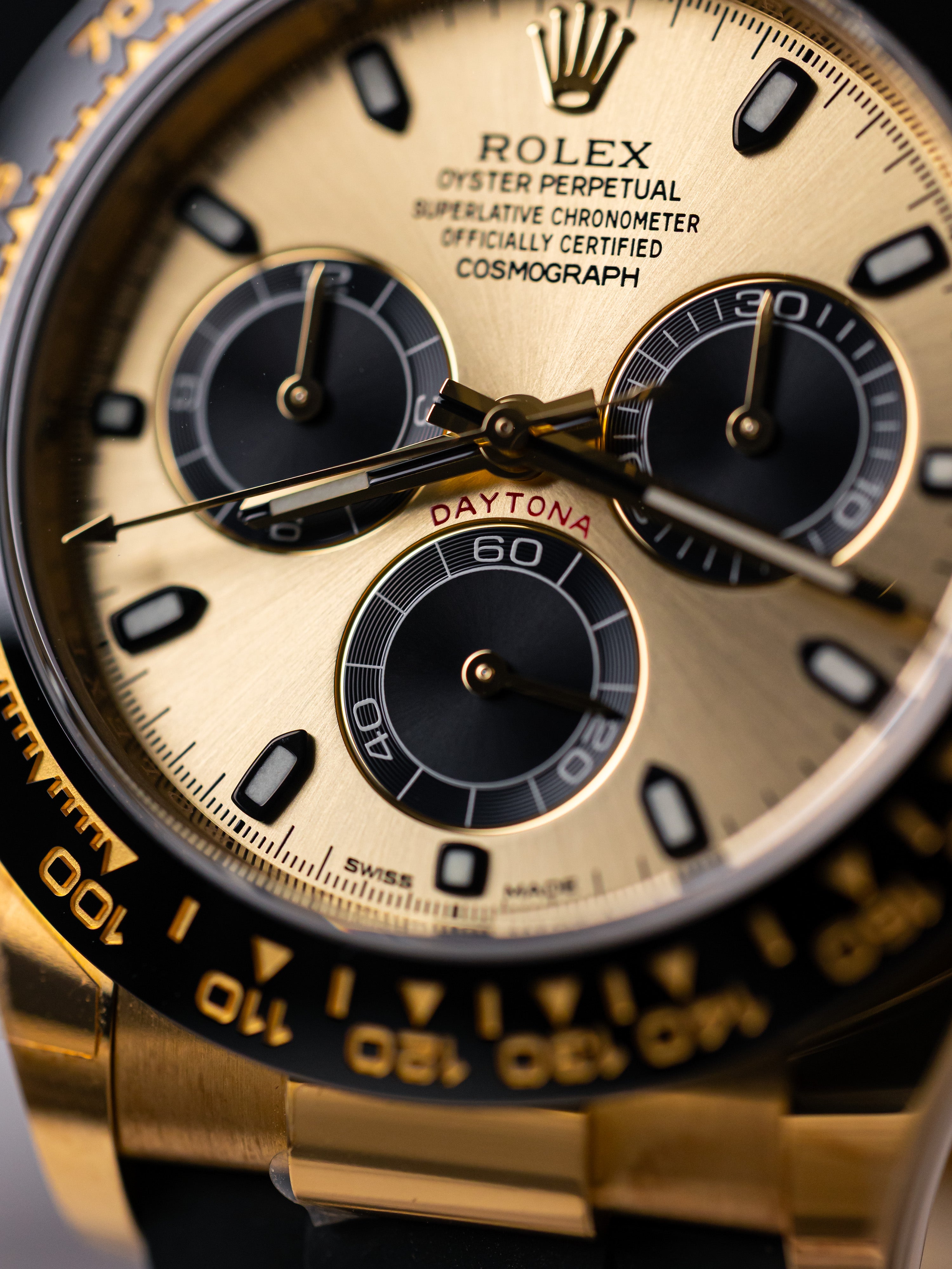 2023 Rolex Daytona Yellow Gold Oysterflex “Pikachu” (Discontinued)