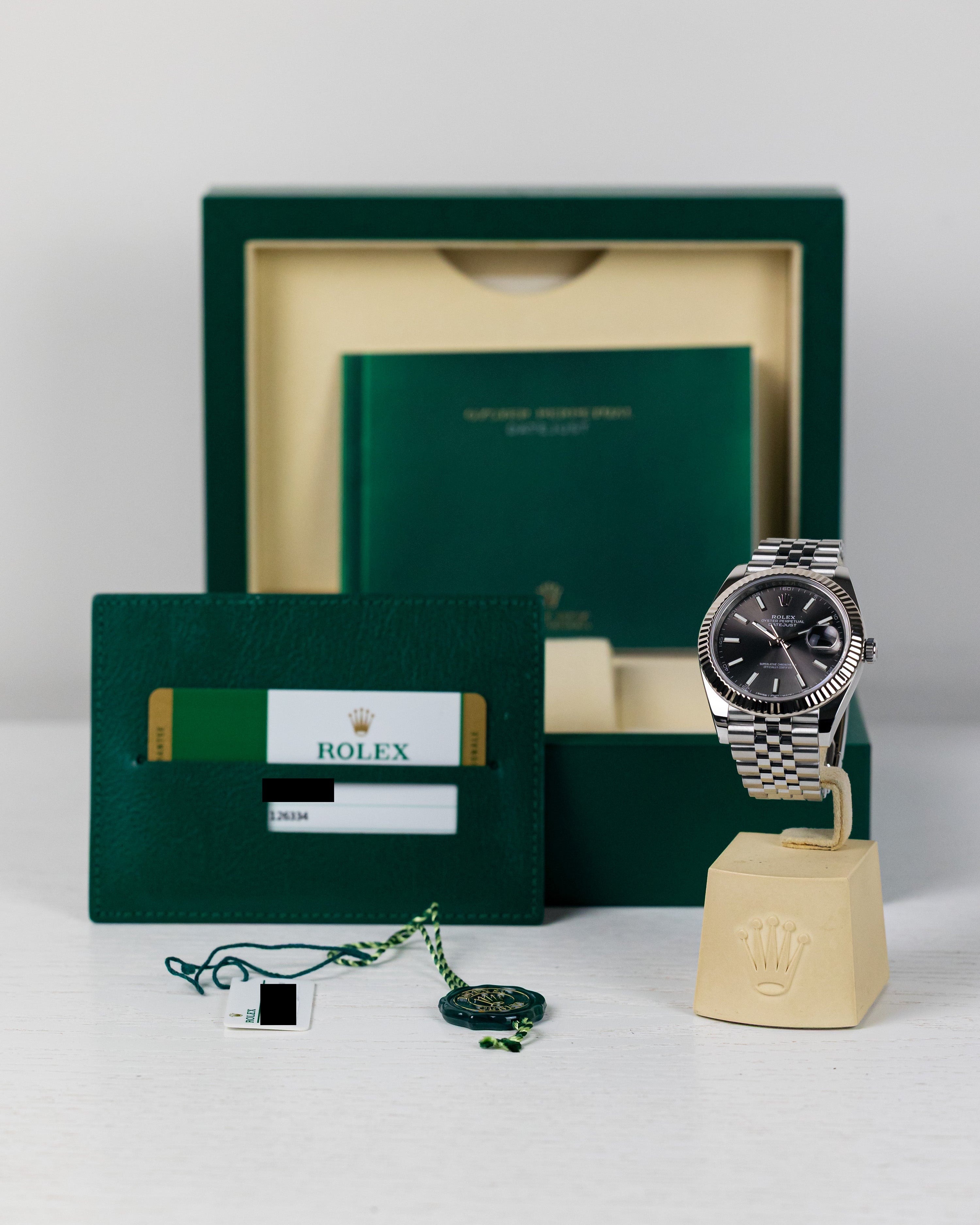 2019 Rolex Datejust 41 Rhodium Dial