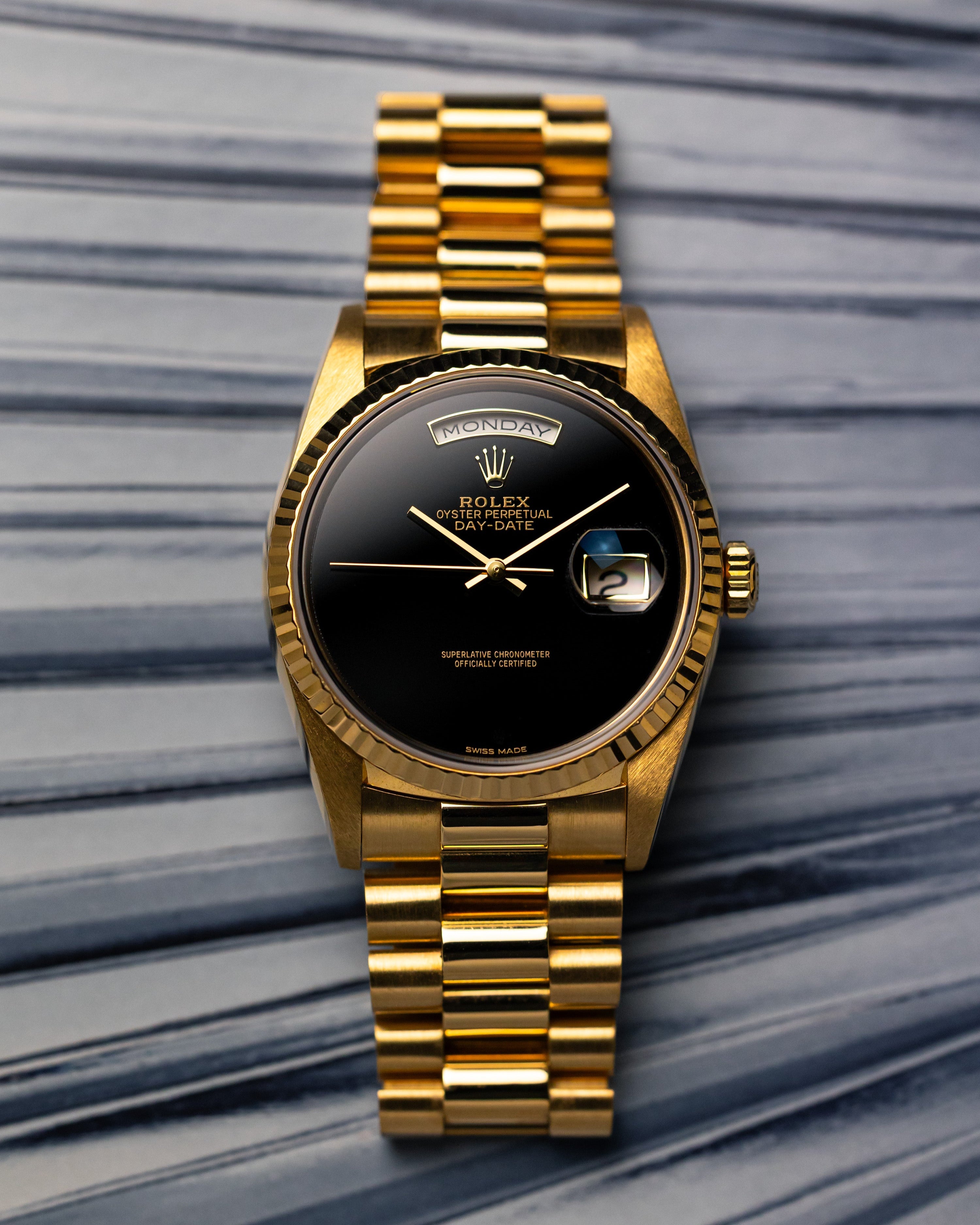 1992 Rolex Day-Date Onyx Dial (Discontinued)