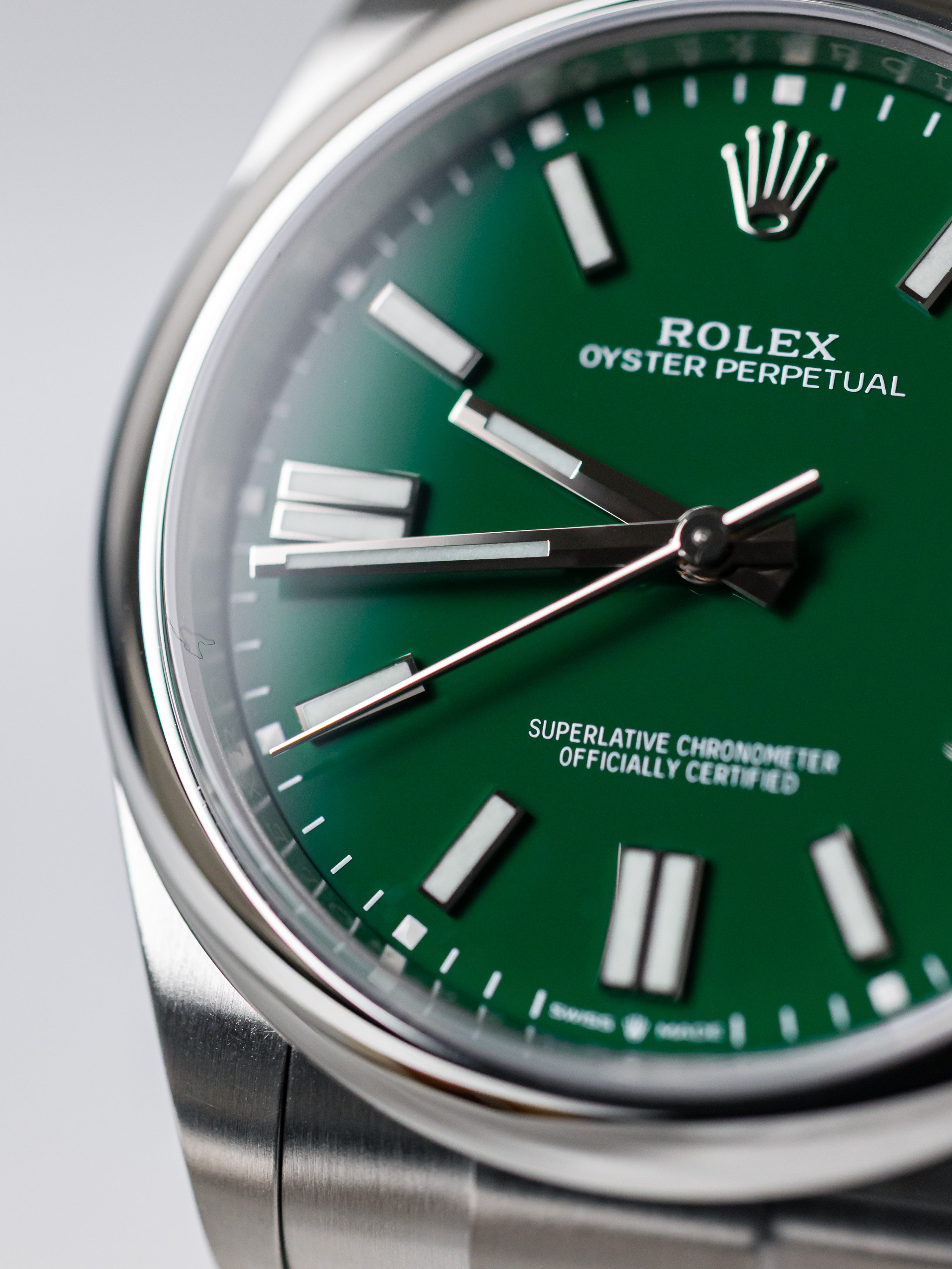 2023 Rolex Oyster Perpetual 41 Green