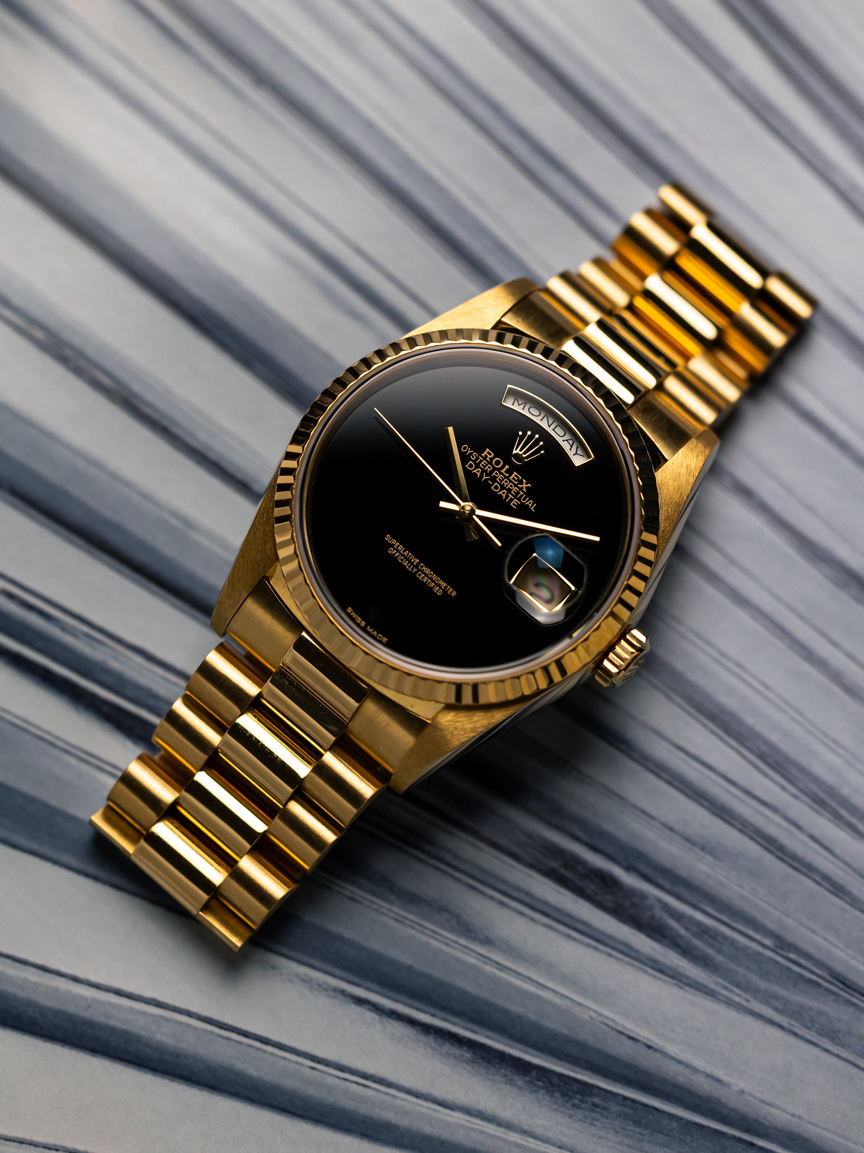 1992 Rolex Day-Date Onyx Dial (Discontinued)
