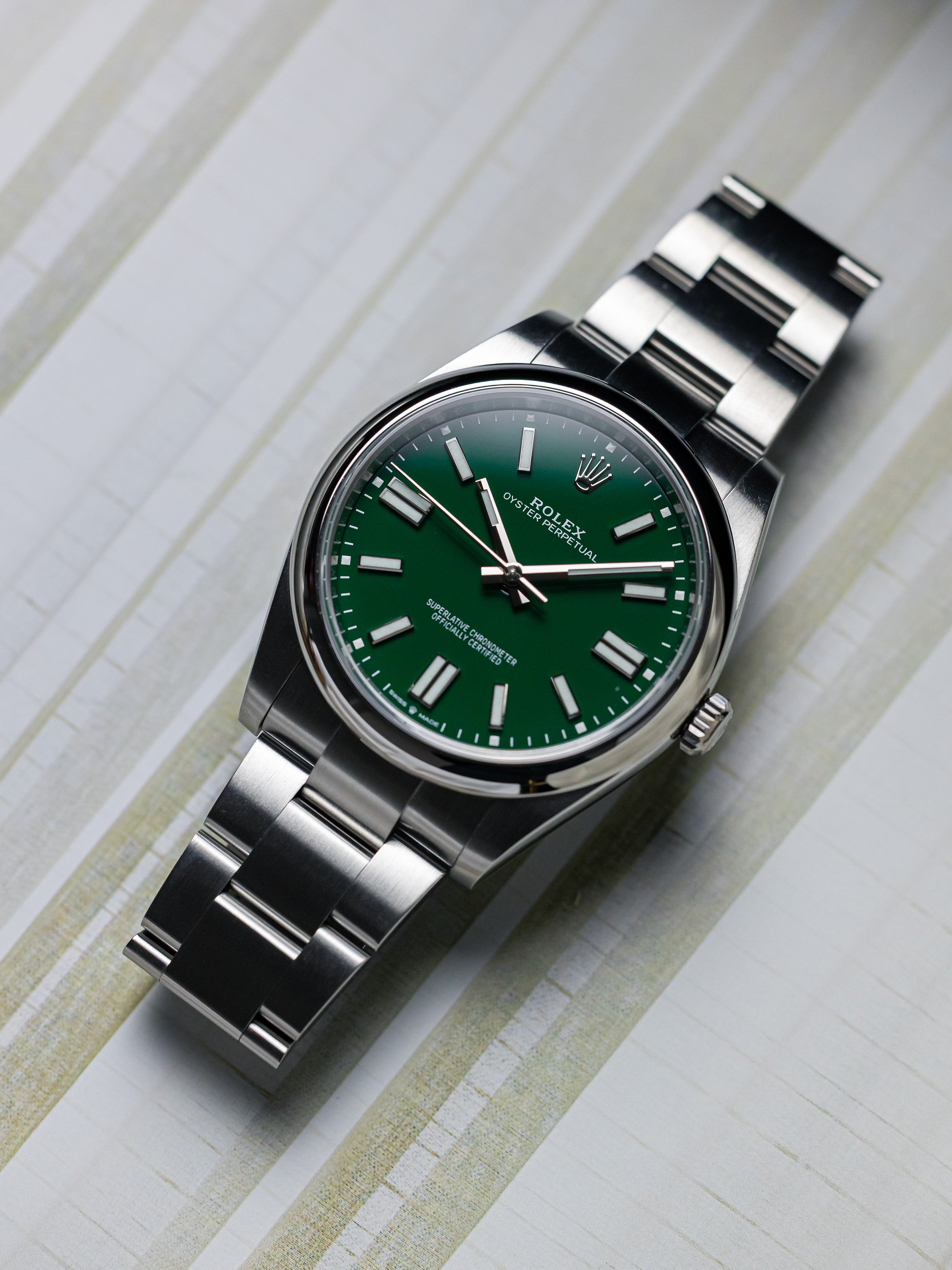 2023 Rolex Oyster Perpetual 41 Green