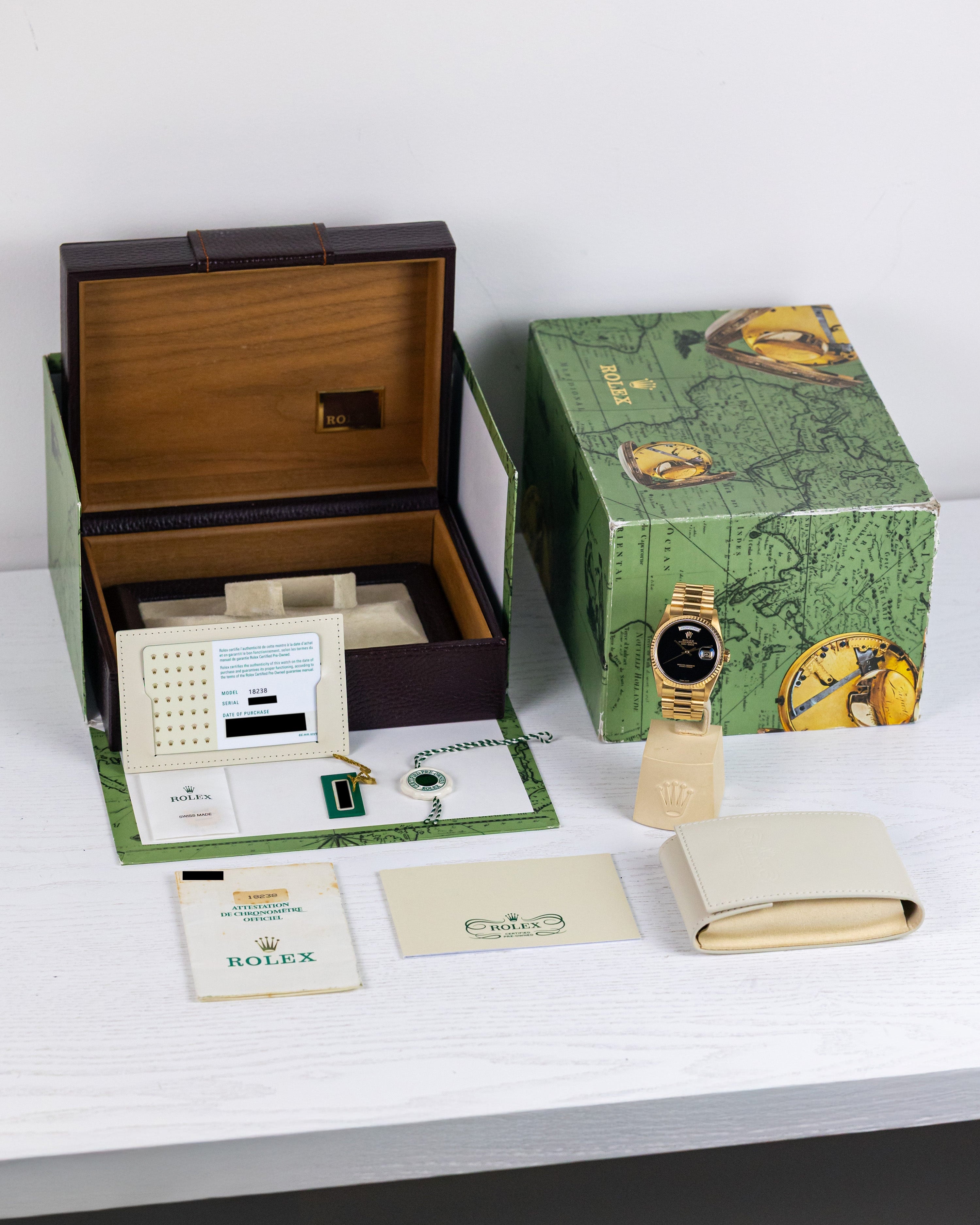 1992 Rolex Day-Date Onyx Dial (Discontinued)