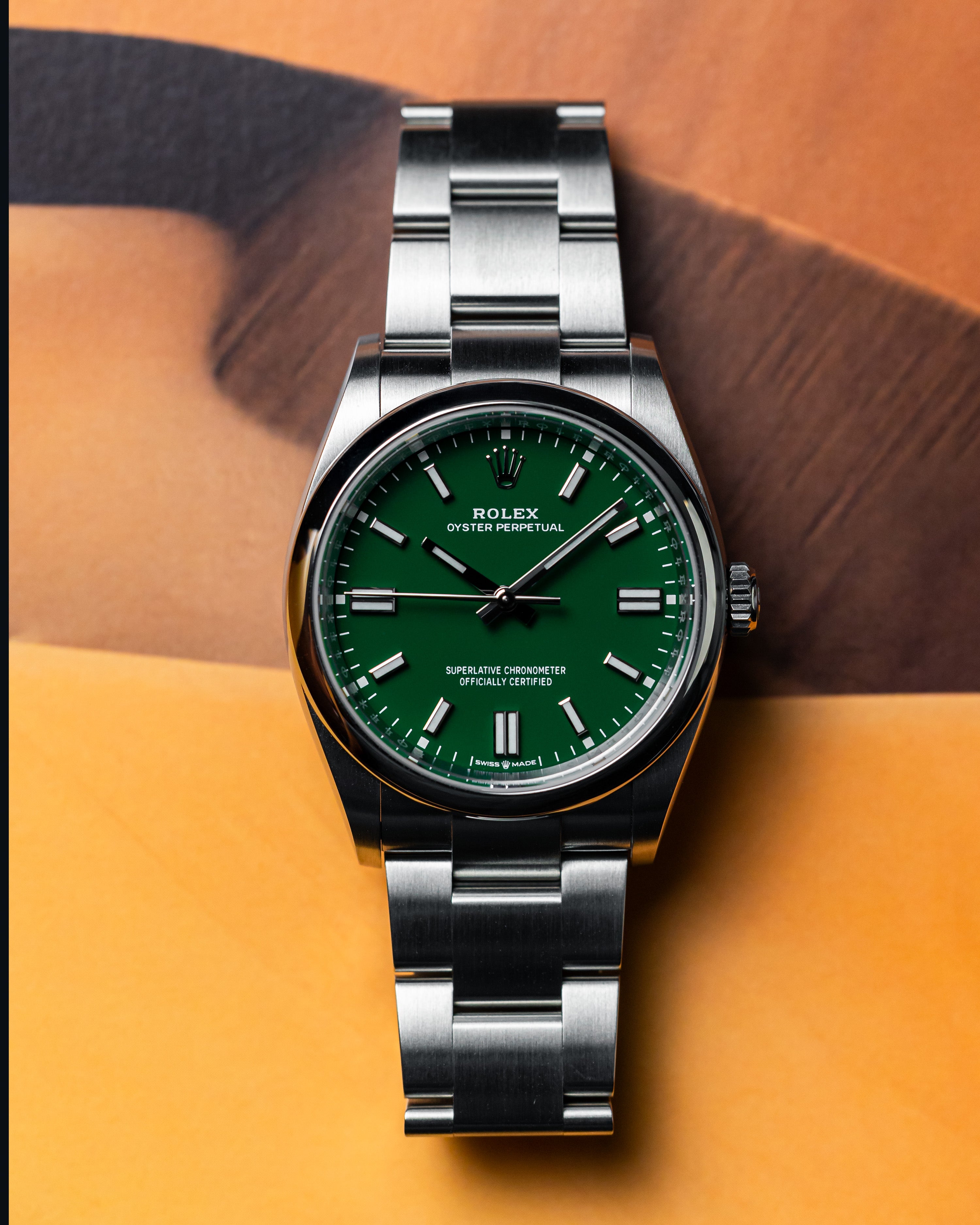 2022 Rolex Oyster Perpetual 36 Green