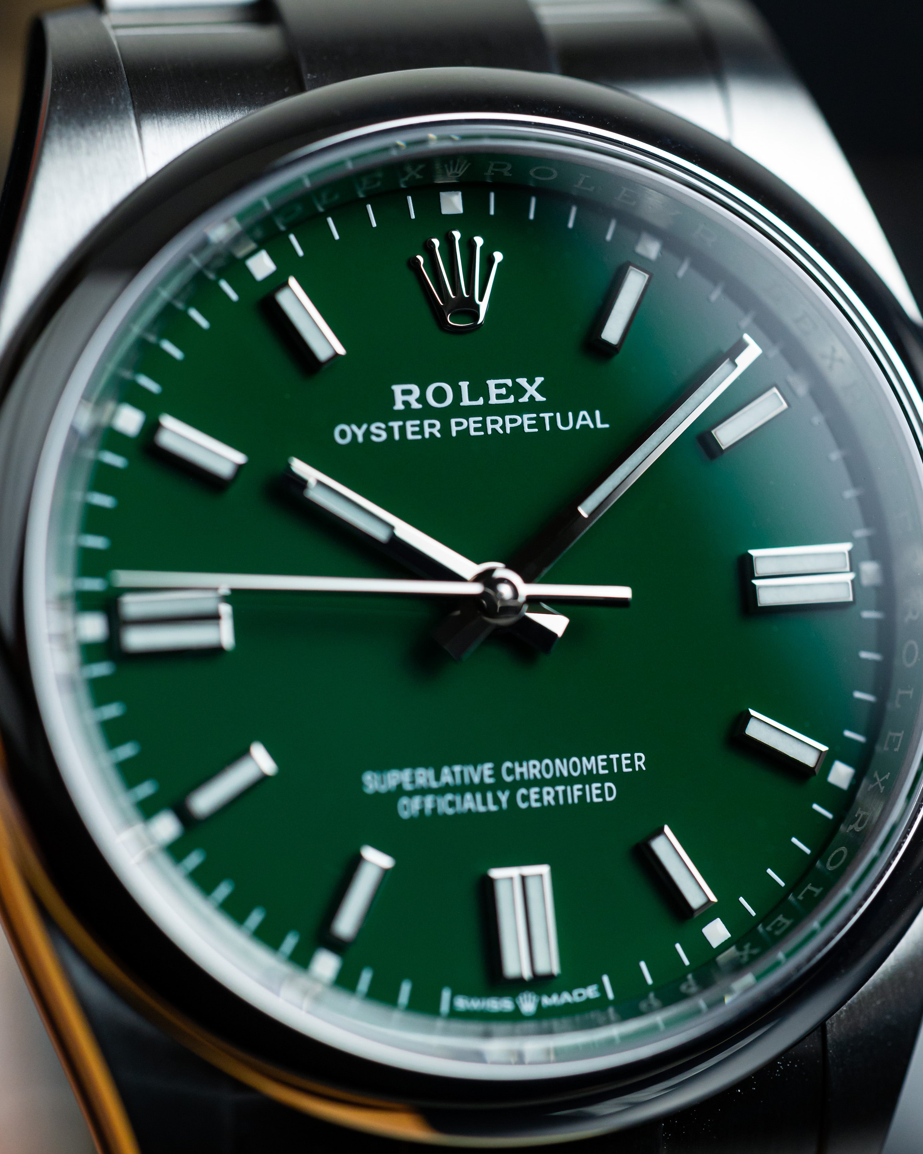 2022 Rolex Oyster Perpetual 36 Green