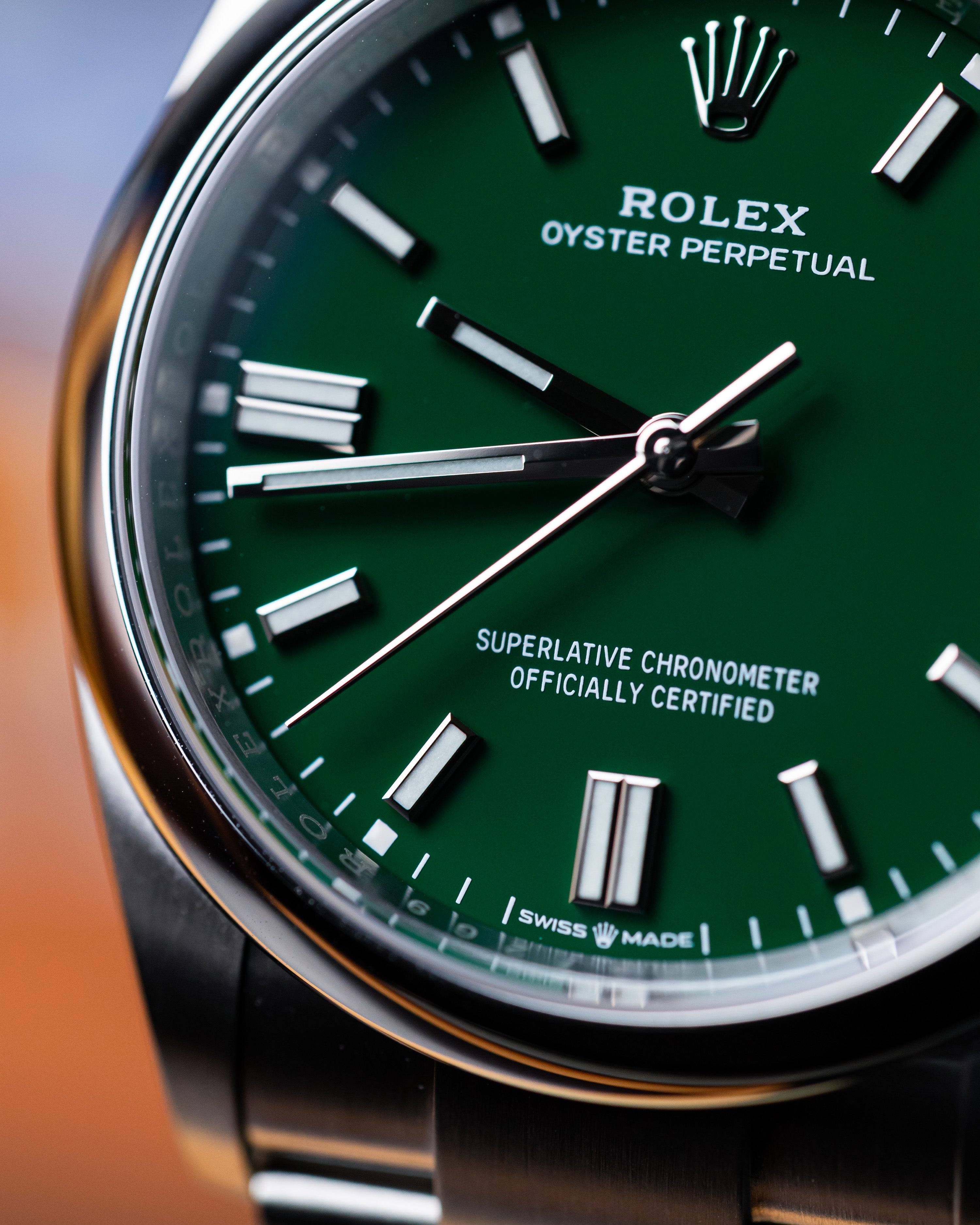 2022 Rolex Oyster Perpetual 36 Green