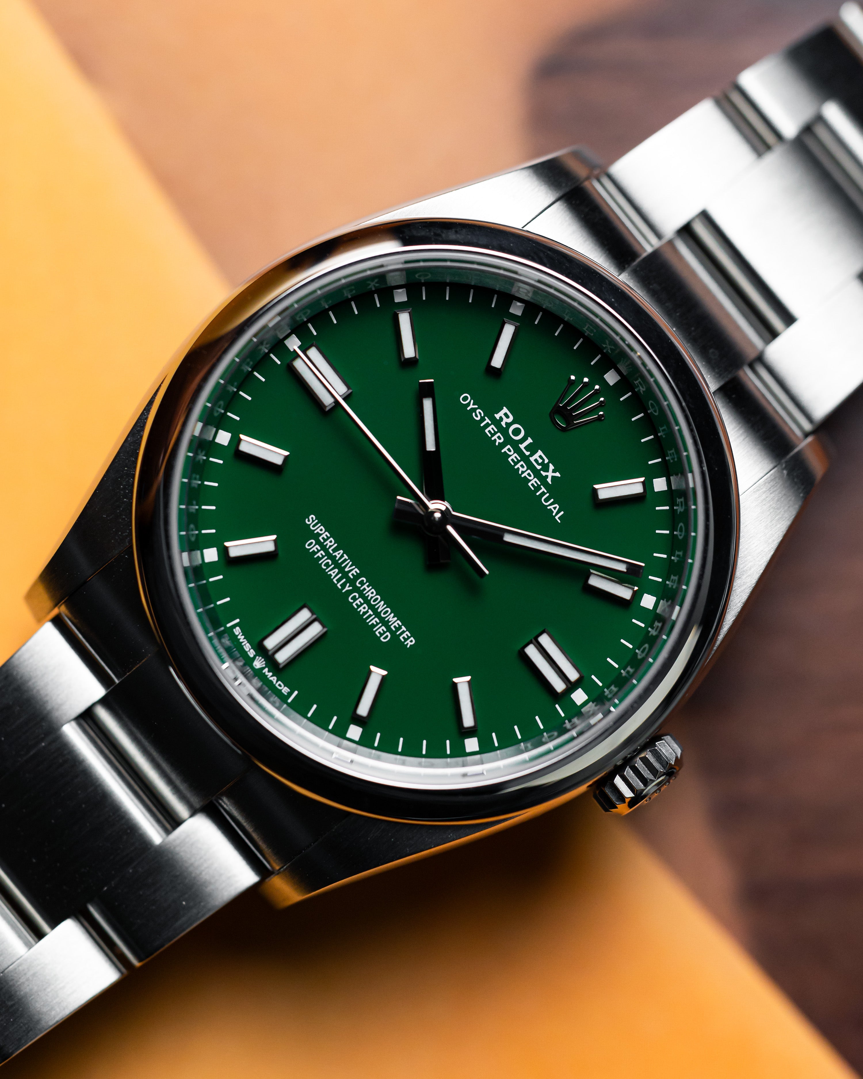 2022 Rolex Oyster Perpetual 36 Green