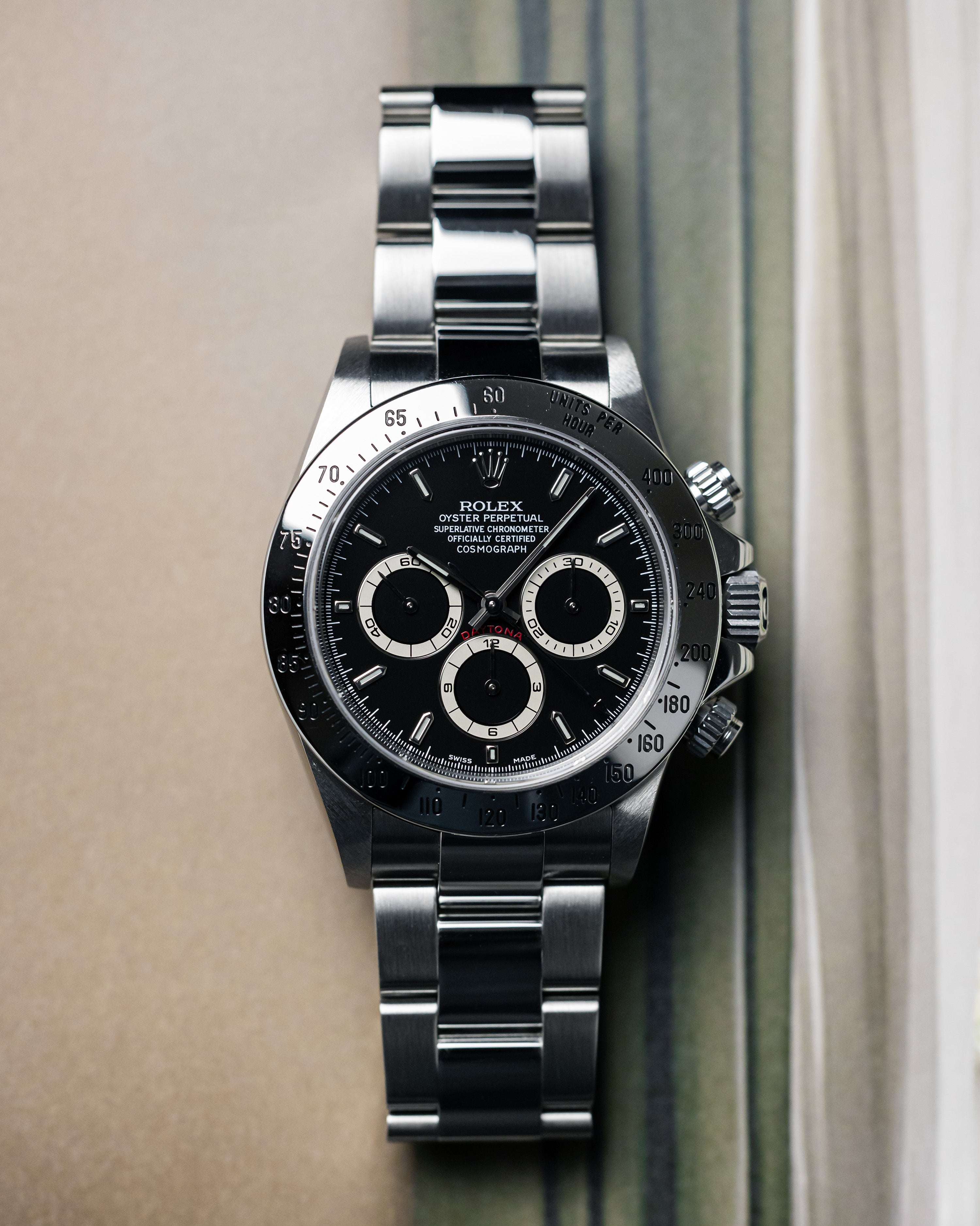 Circa 2000 Rolex Daytona Zenith A serial (Discontinued)