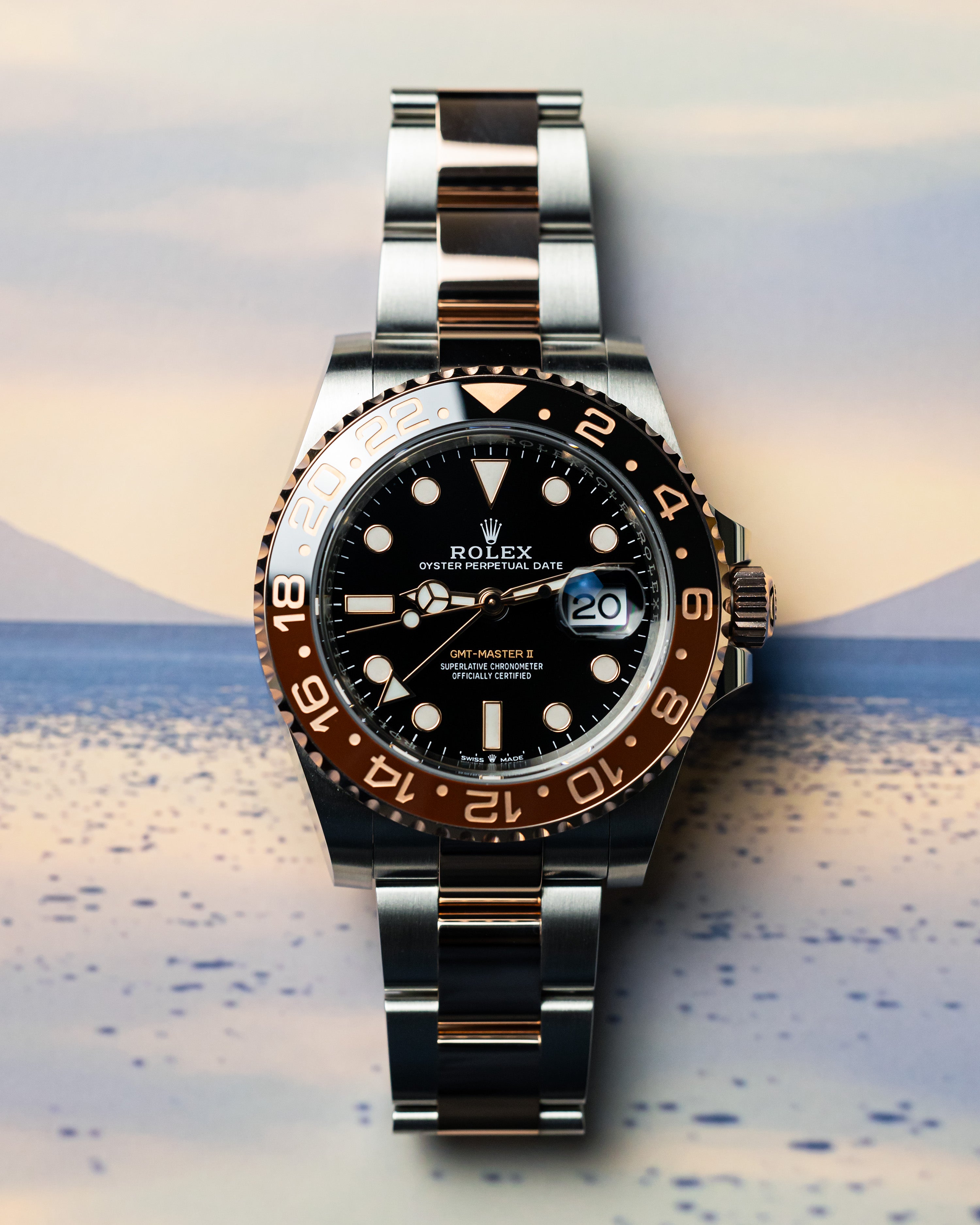 2025 Rolex GMT2 Two-Tone Rootbeer