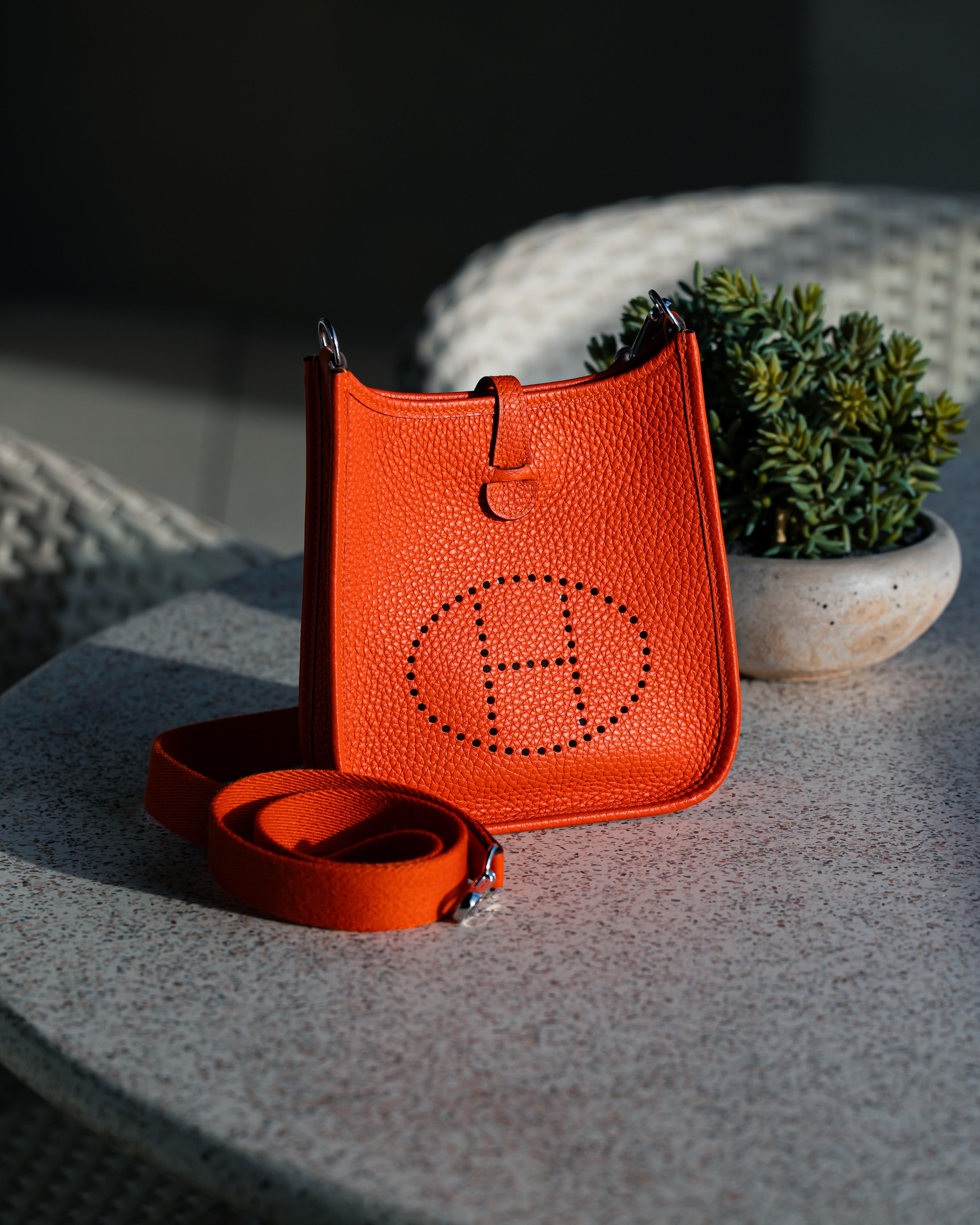 2022 Hermes Evelyne 16 Amazone TPM Orange GHW