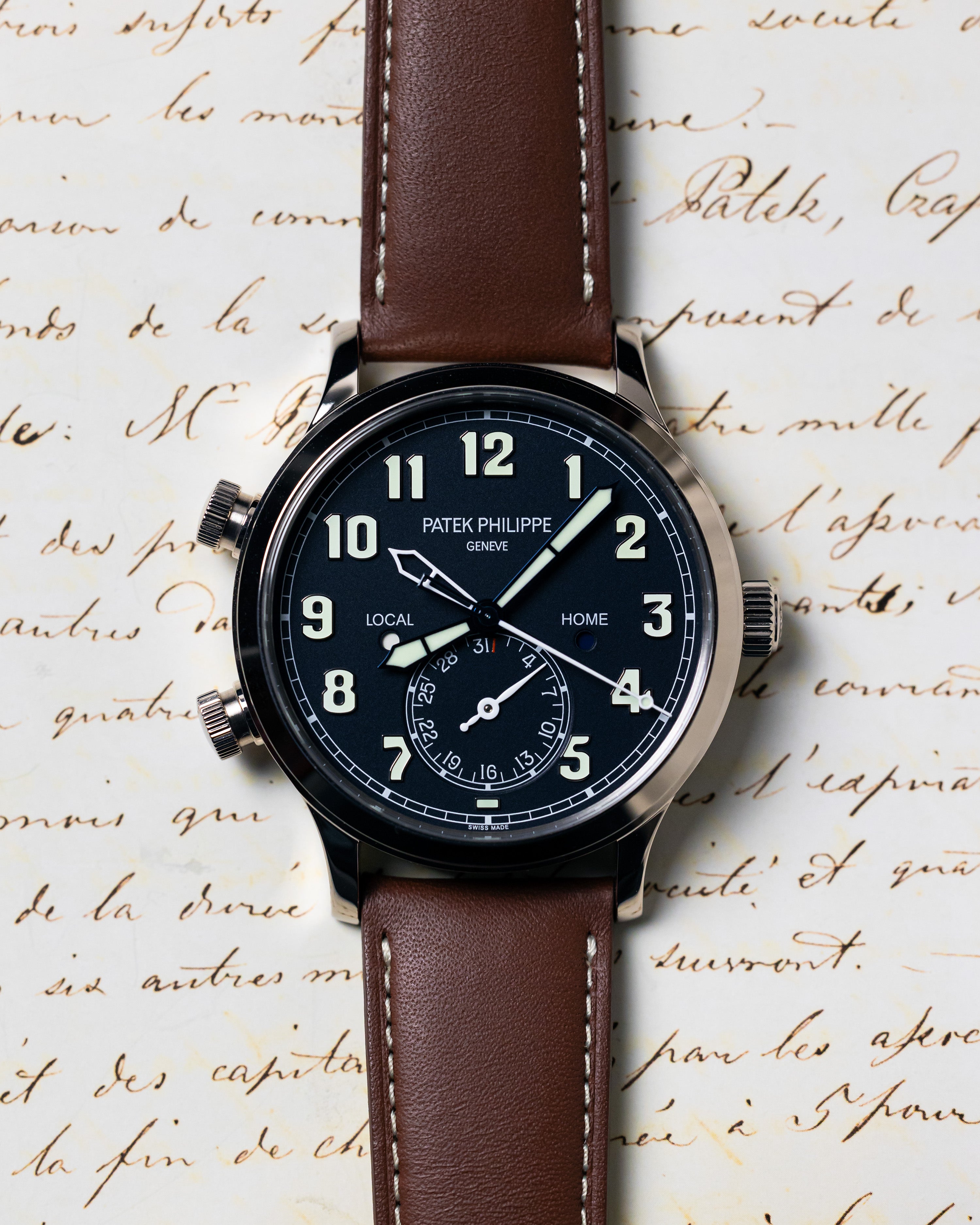 2019 Patek Philippe Complications Calatrava Pilot Travel Time