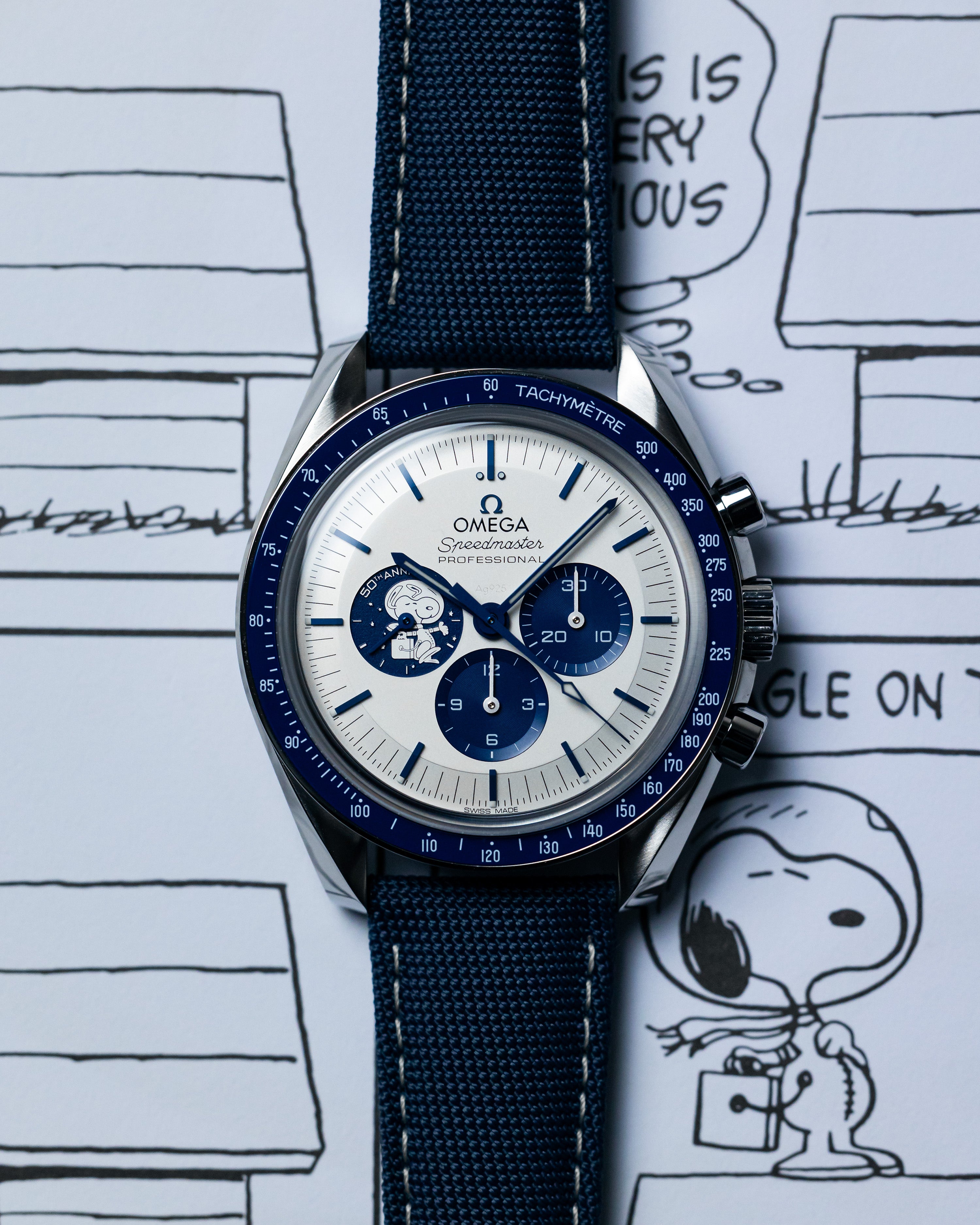 2024 Omega Speedmaster ‘Silver Snoopy Award’ 50th Anniversary