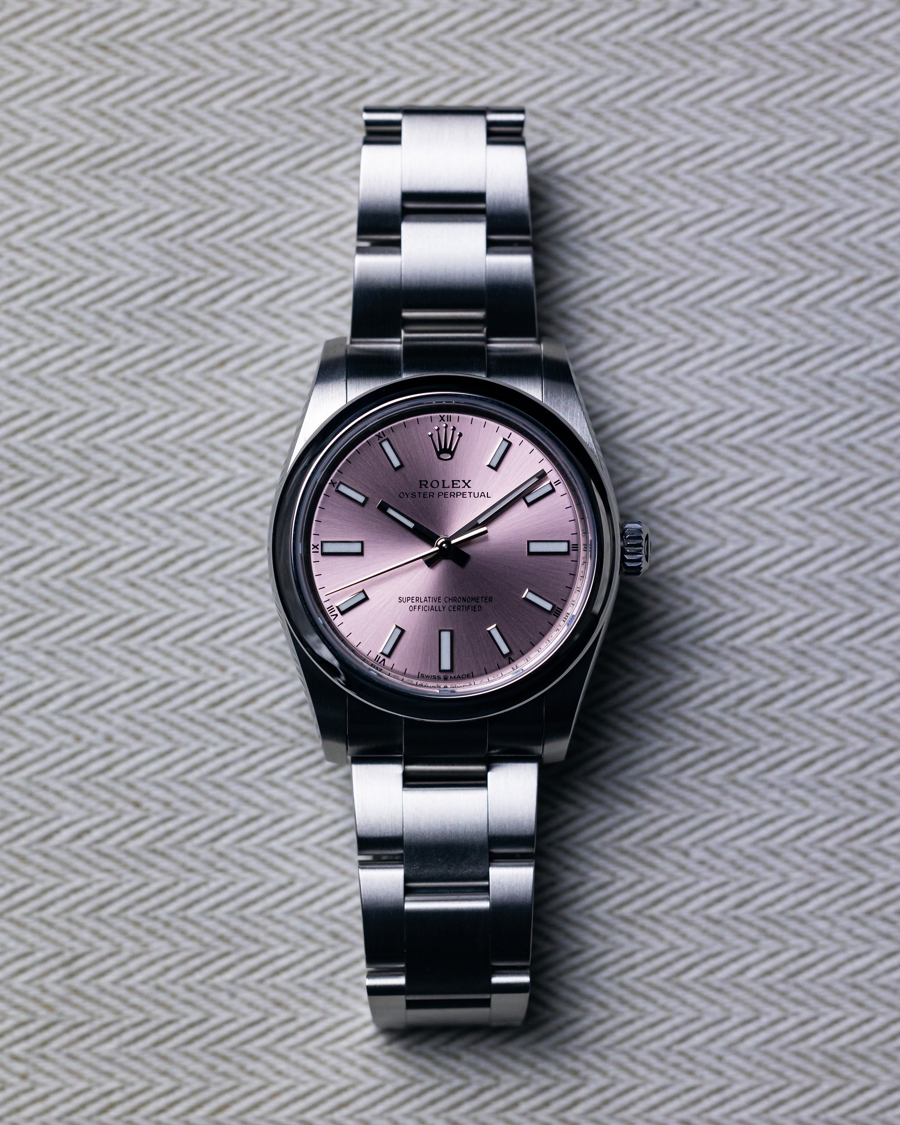 2024 Rolex Oyster Perpetual 34 Pink Dial