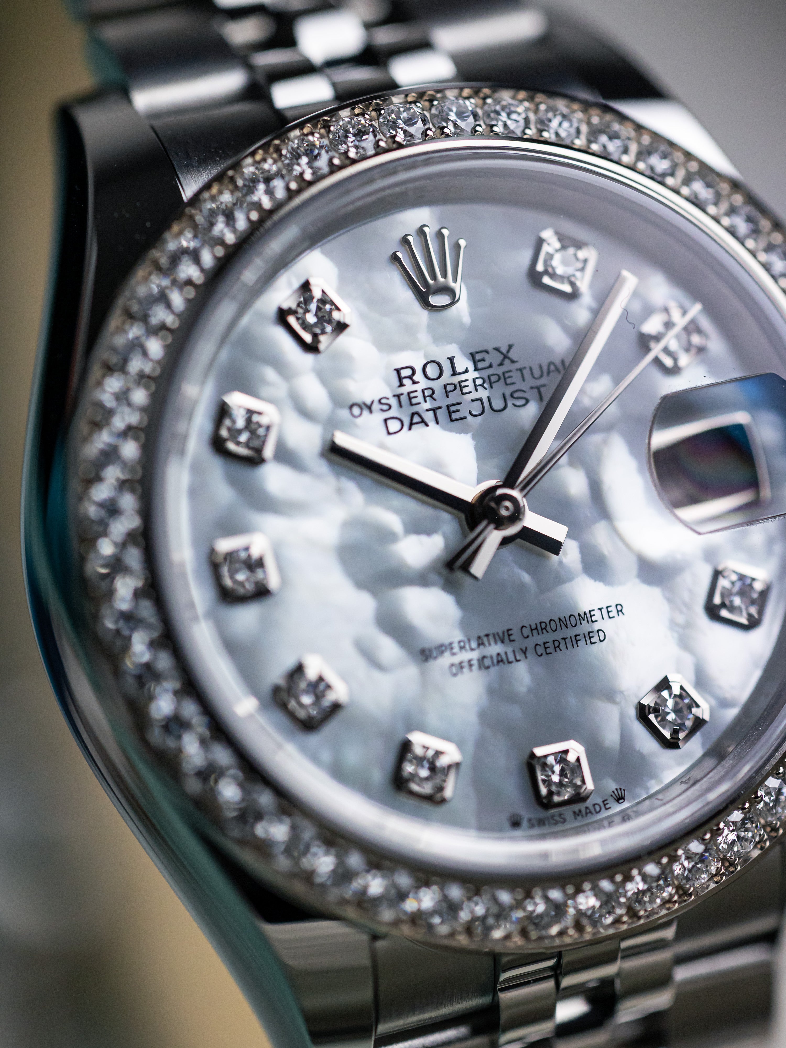 2025 Rolex Lady-Datejust Mother of Pearl Diamond Dial