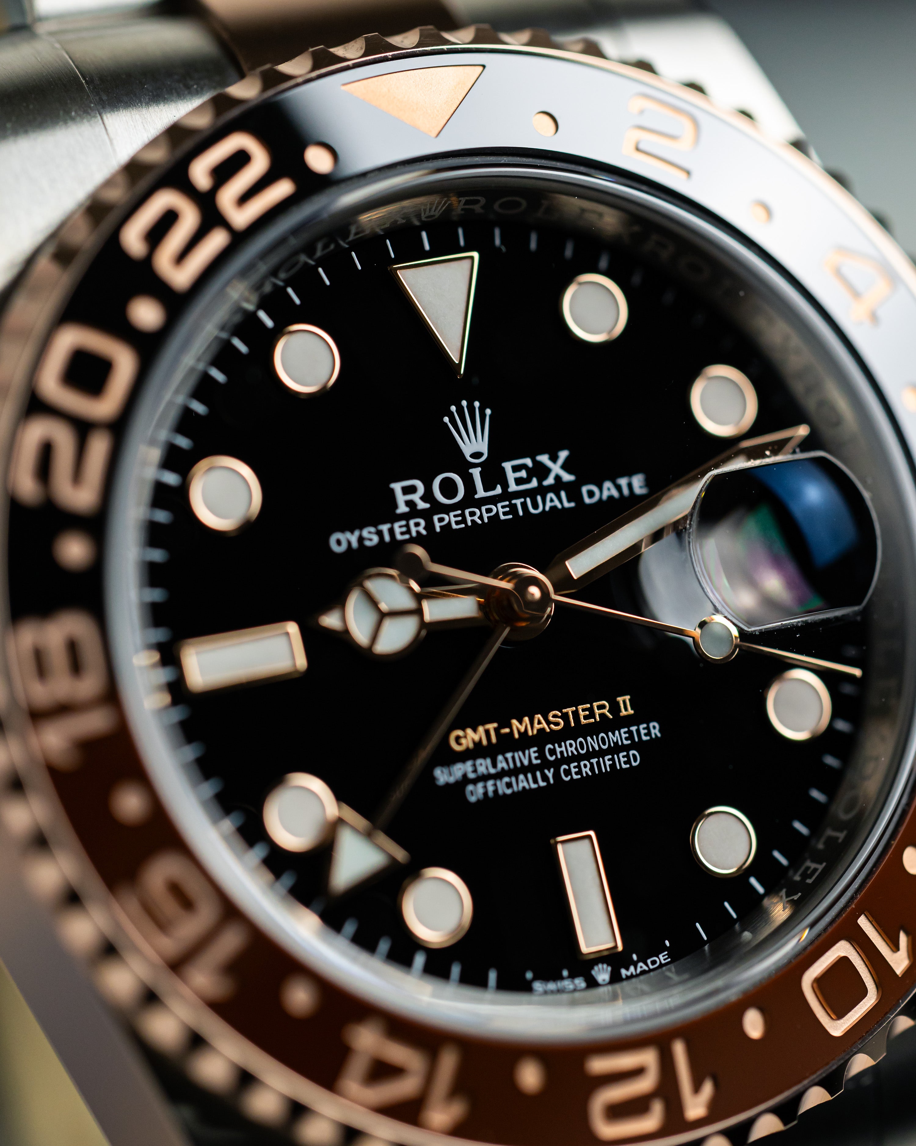 2025 Rolex GMT2 Two-Tone Rootbeer