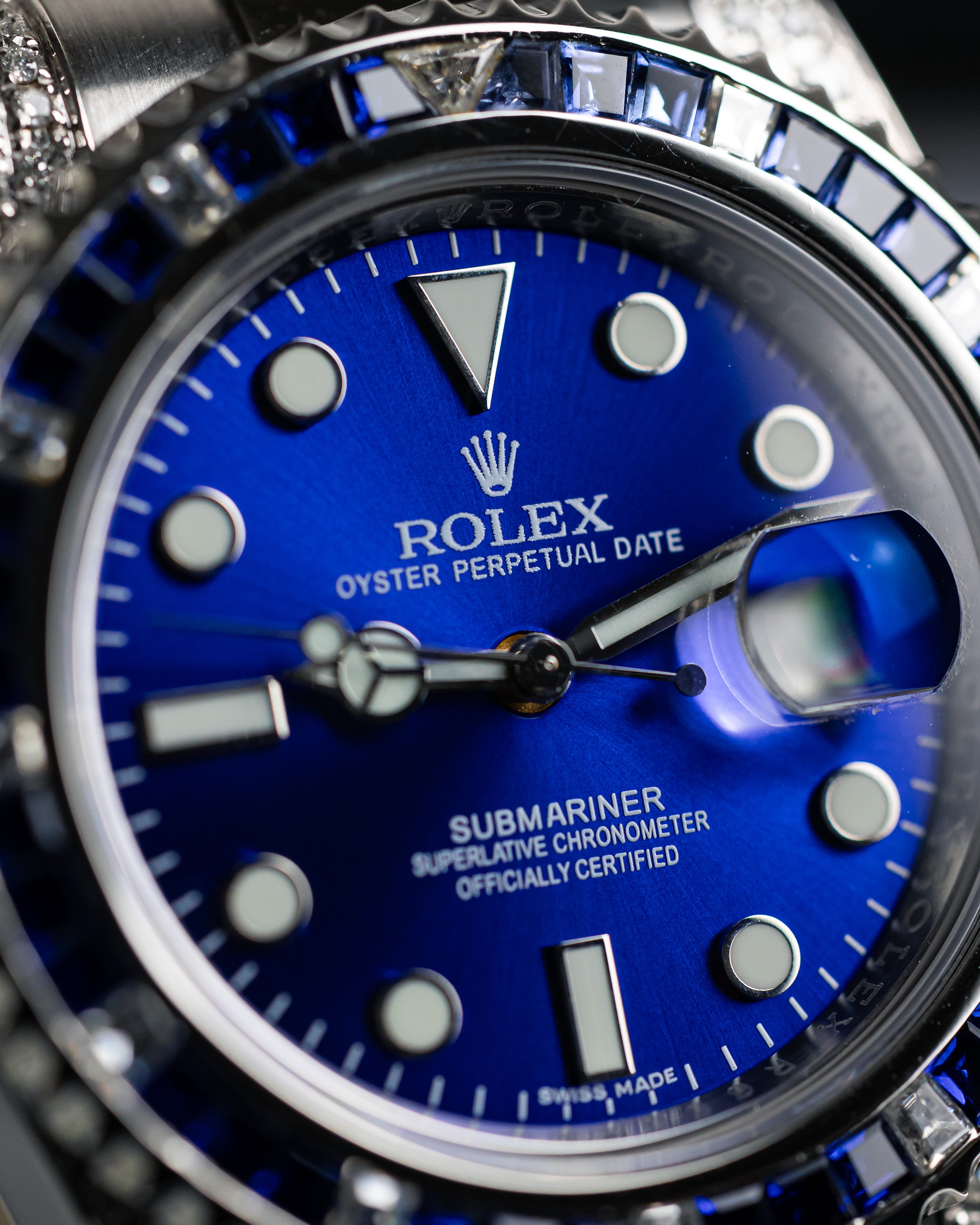 2015 Rolex Submariner "Aftermarket Gemset"