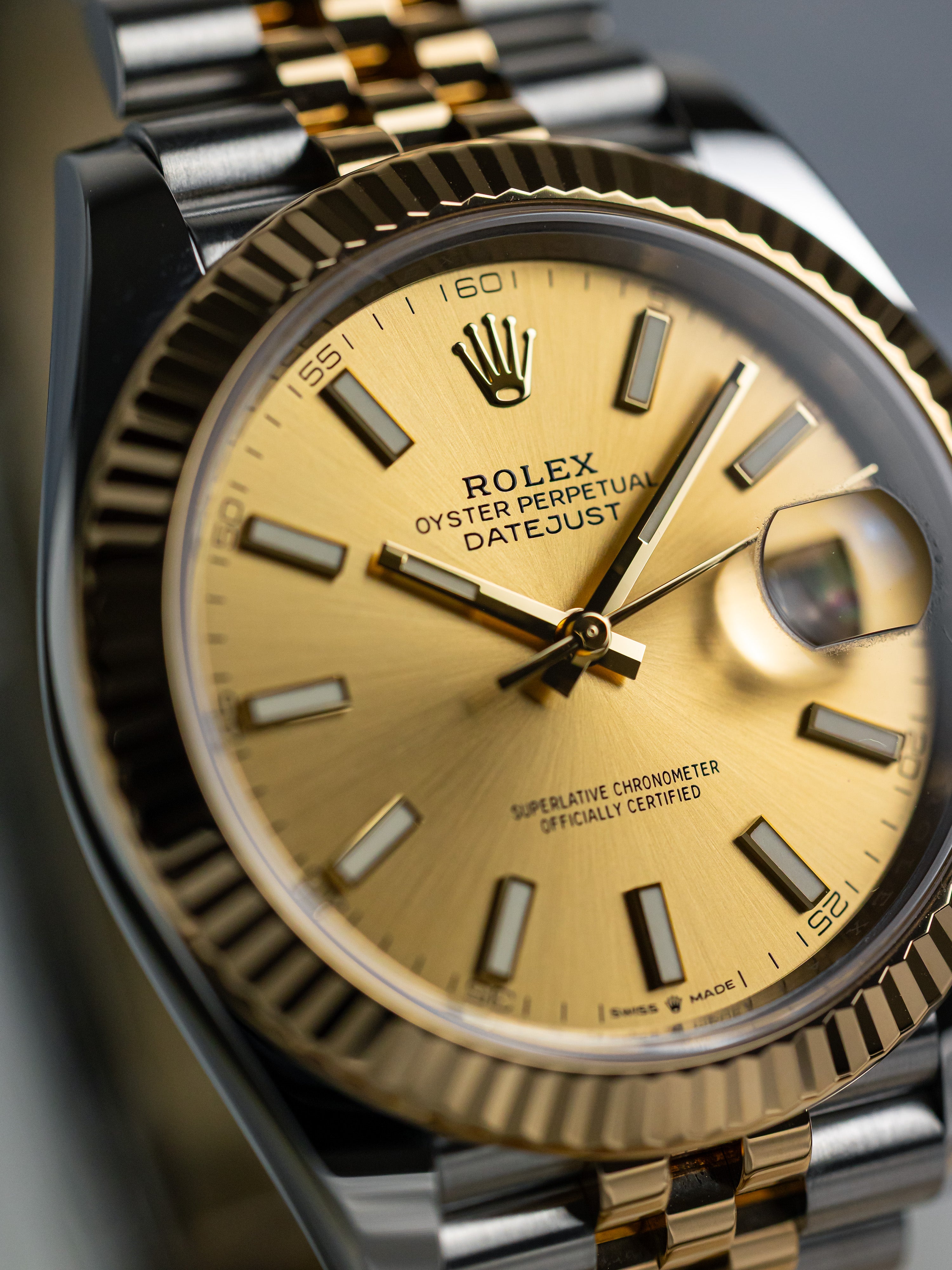 2021 Rolex Datejust 41 Two-tone Champagne Dial