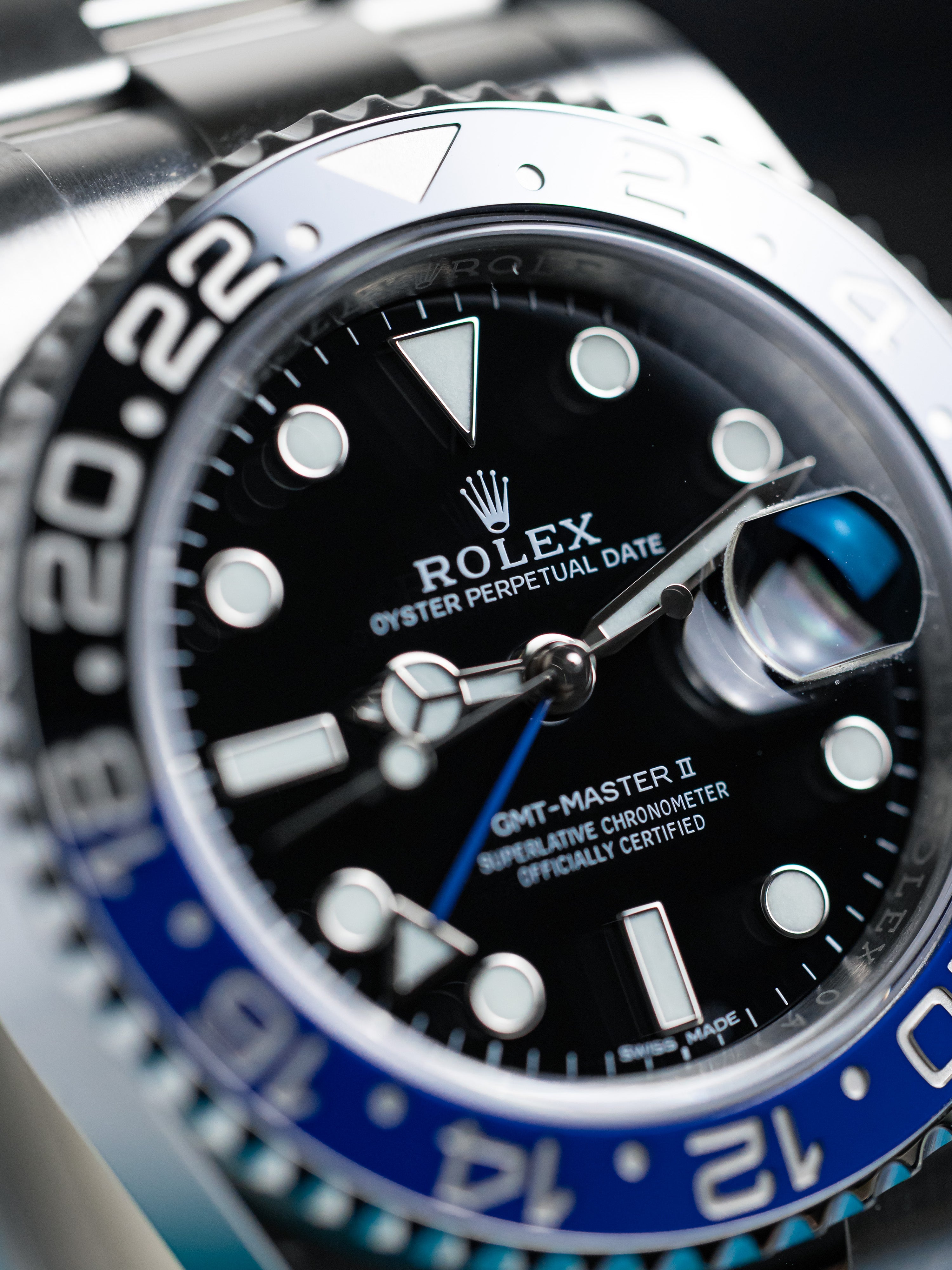 2016 Rolex GMT2 Batman