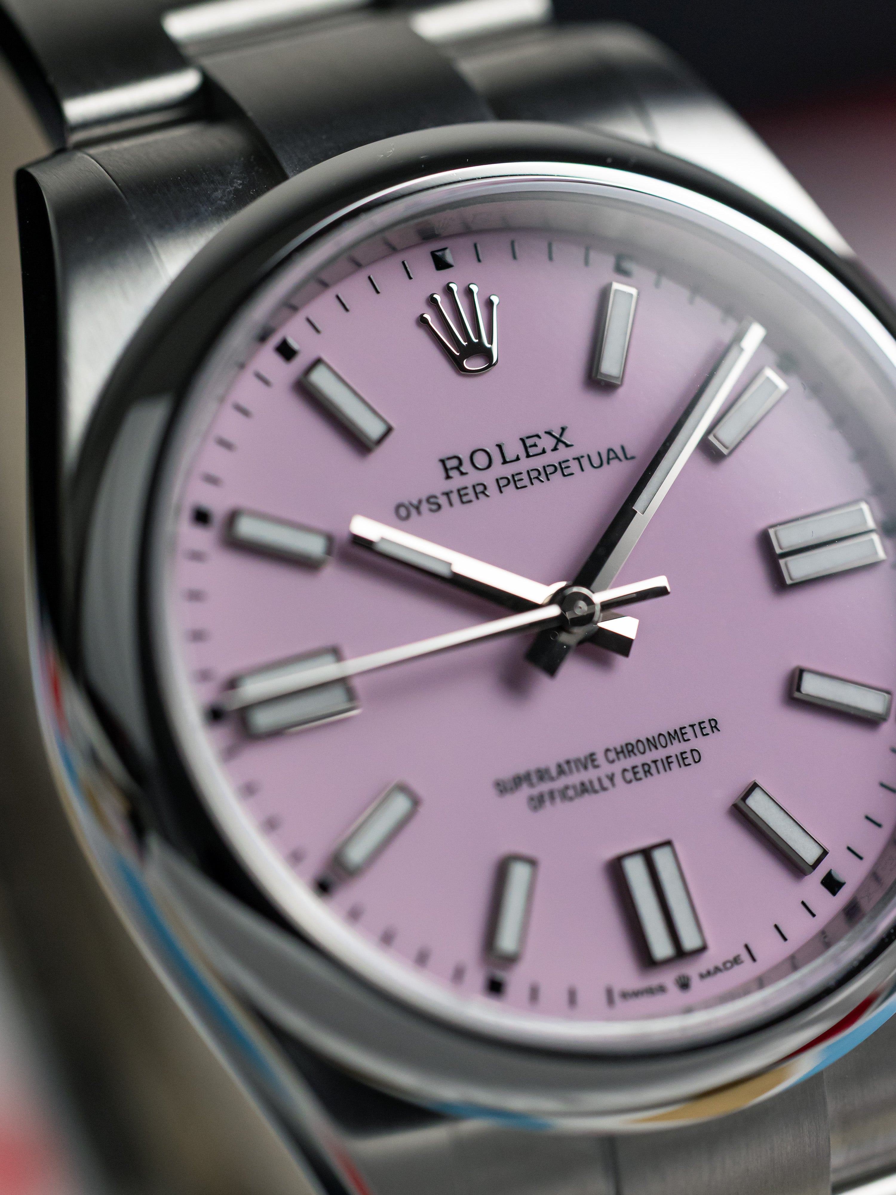 2025 Rolex Oyster Perpetual 41 ‘Candy Pink’