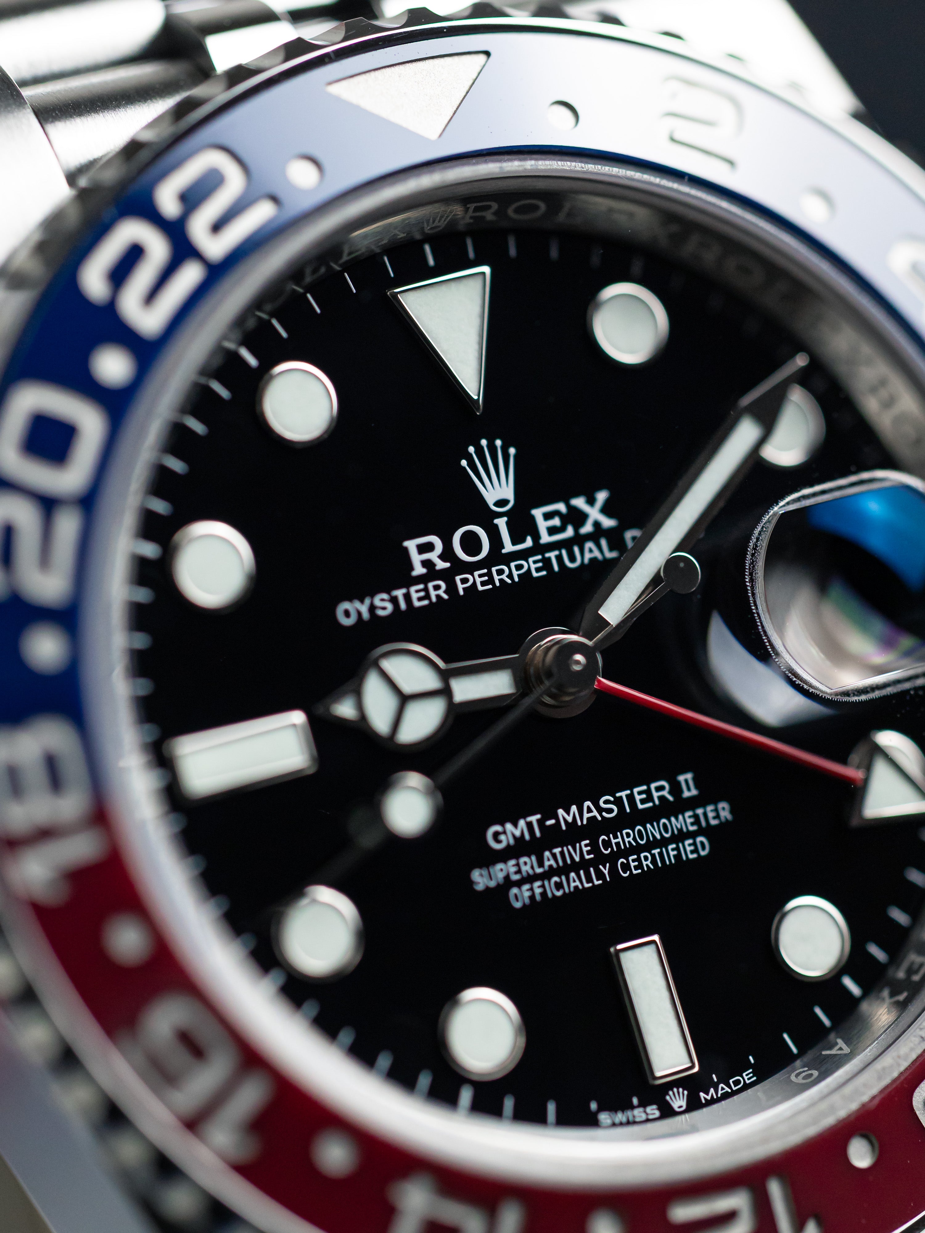 2022 Rolex GMT2 Pepsi Jubilee