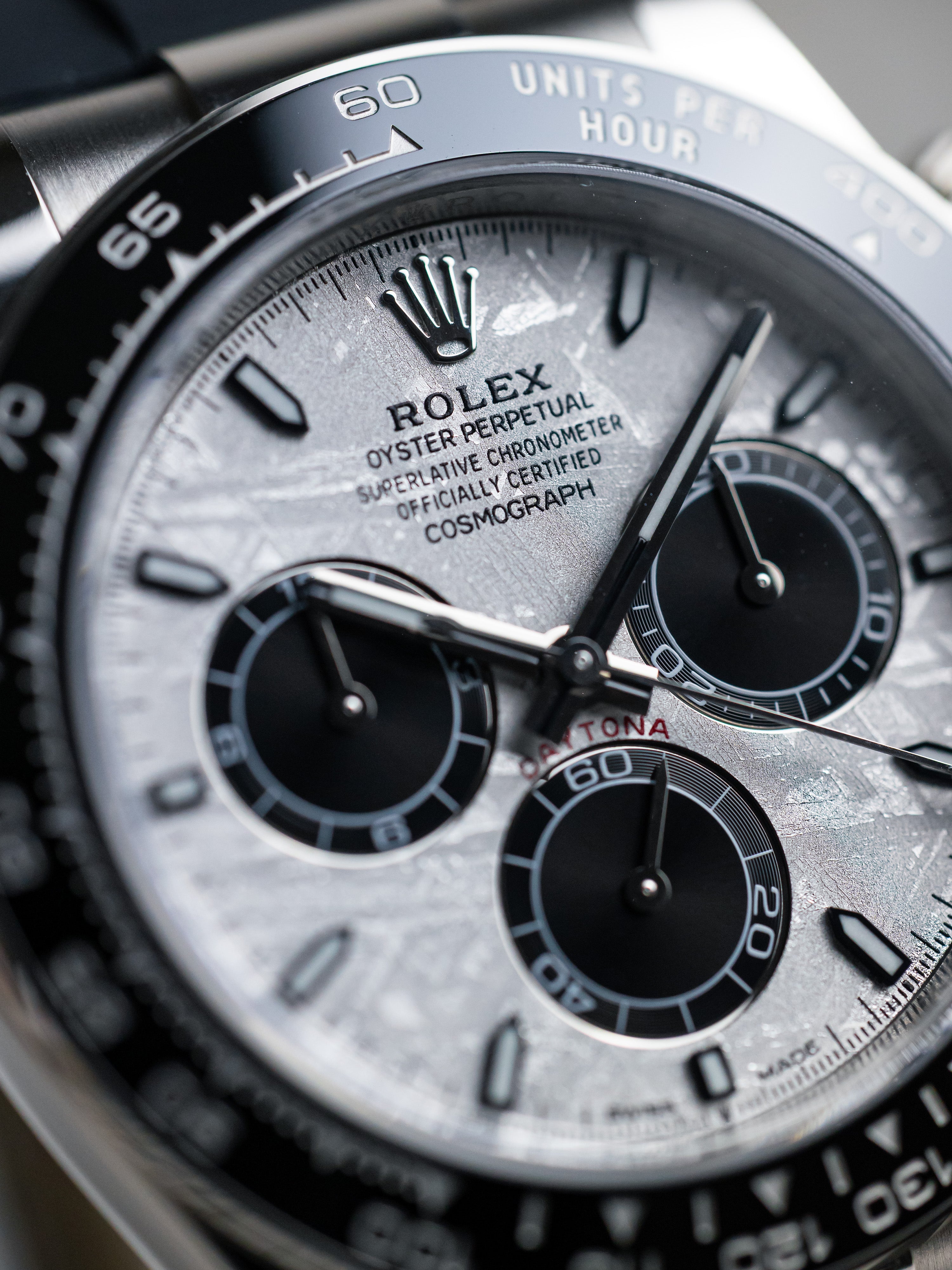 2025 Rolex Daytona White Gold Meteorite Dial