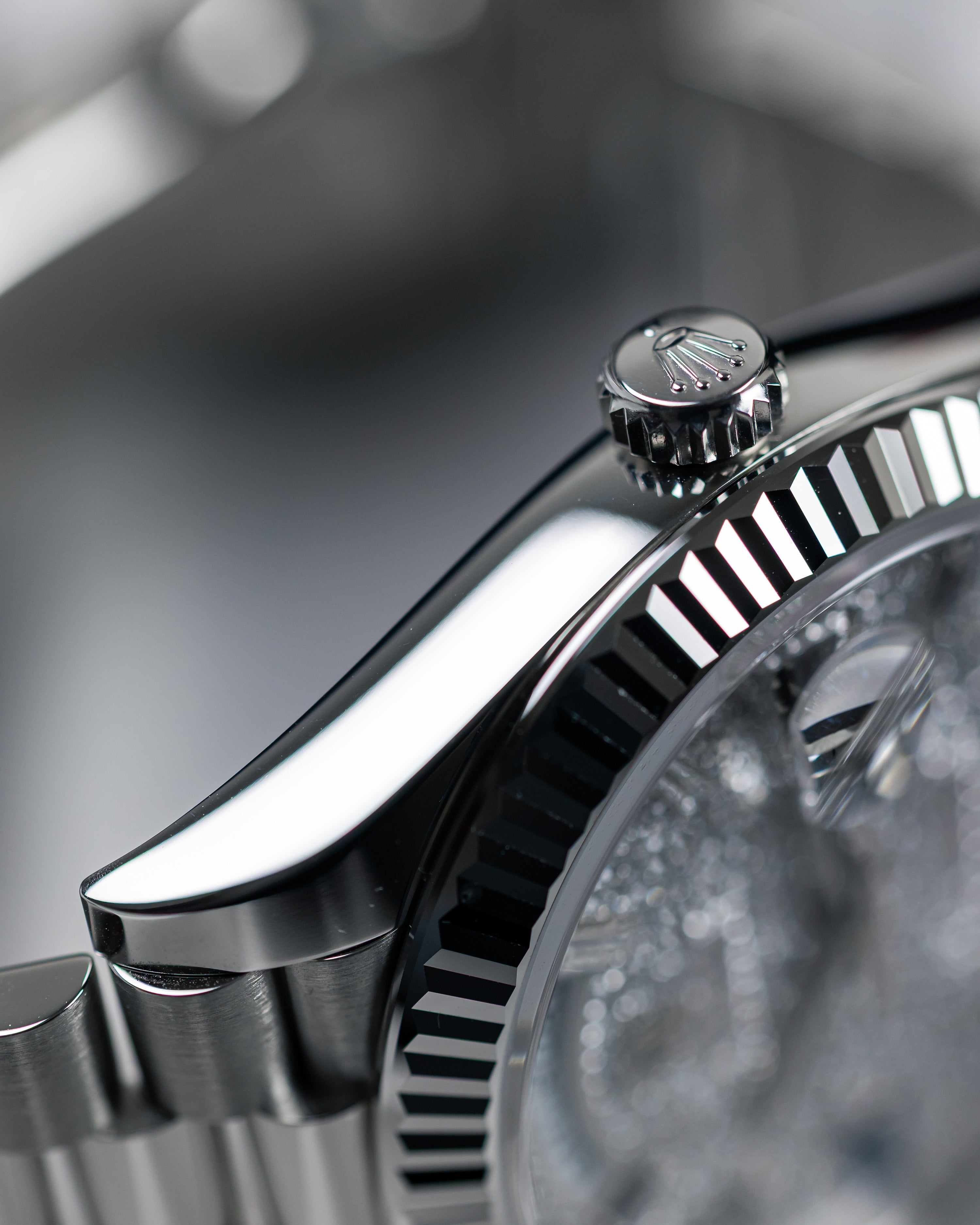2023 Rolex Day-Date40 Platinum/Diamond-Paved Dial