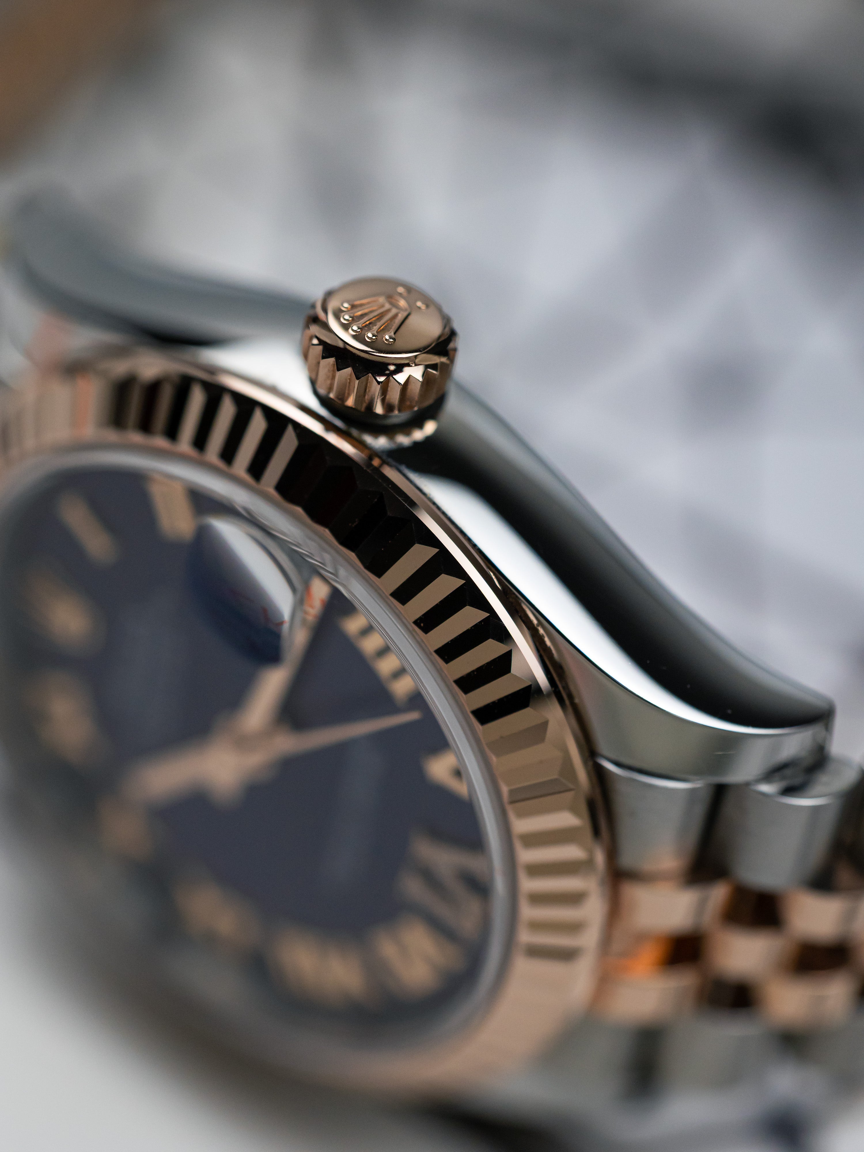 2023 Rolex Datejust 31 Aubergine Diamond-Set Dial