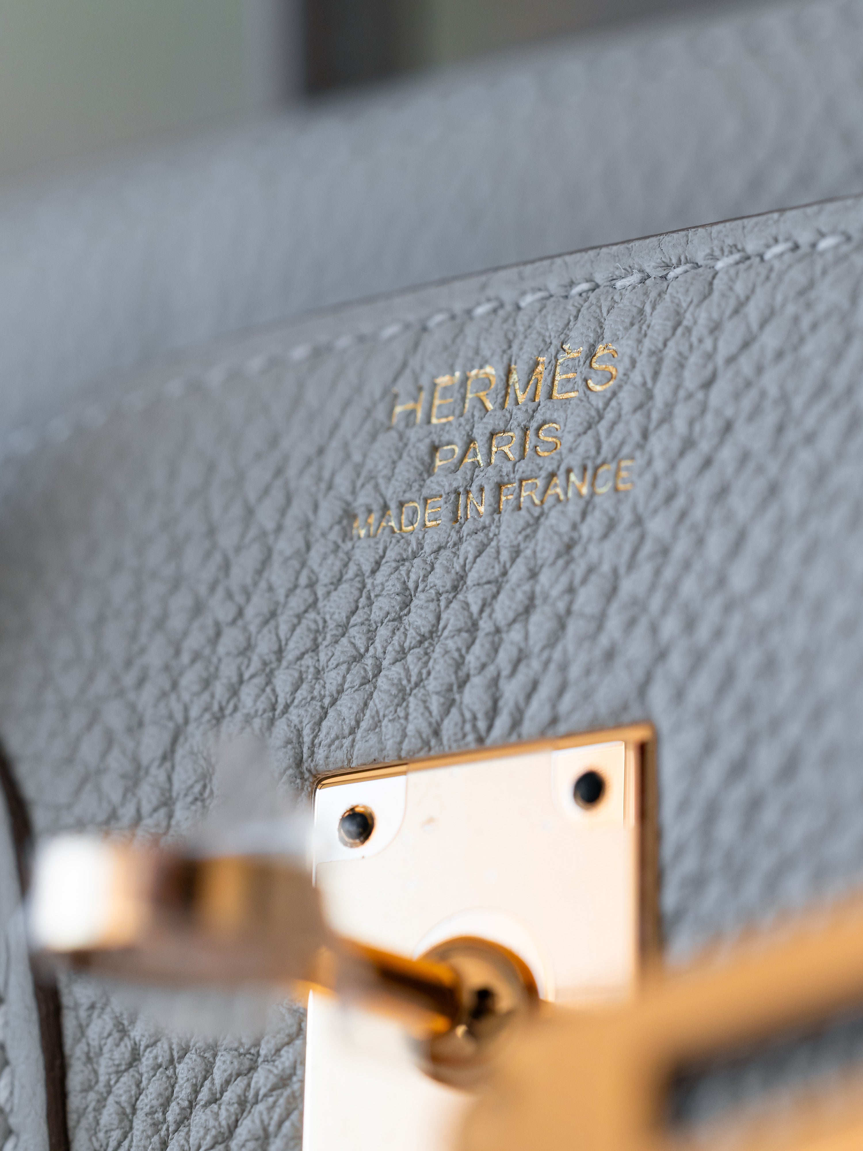 2021 Hermes Birkin 25 Gris Perle Togo GHW