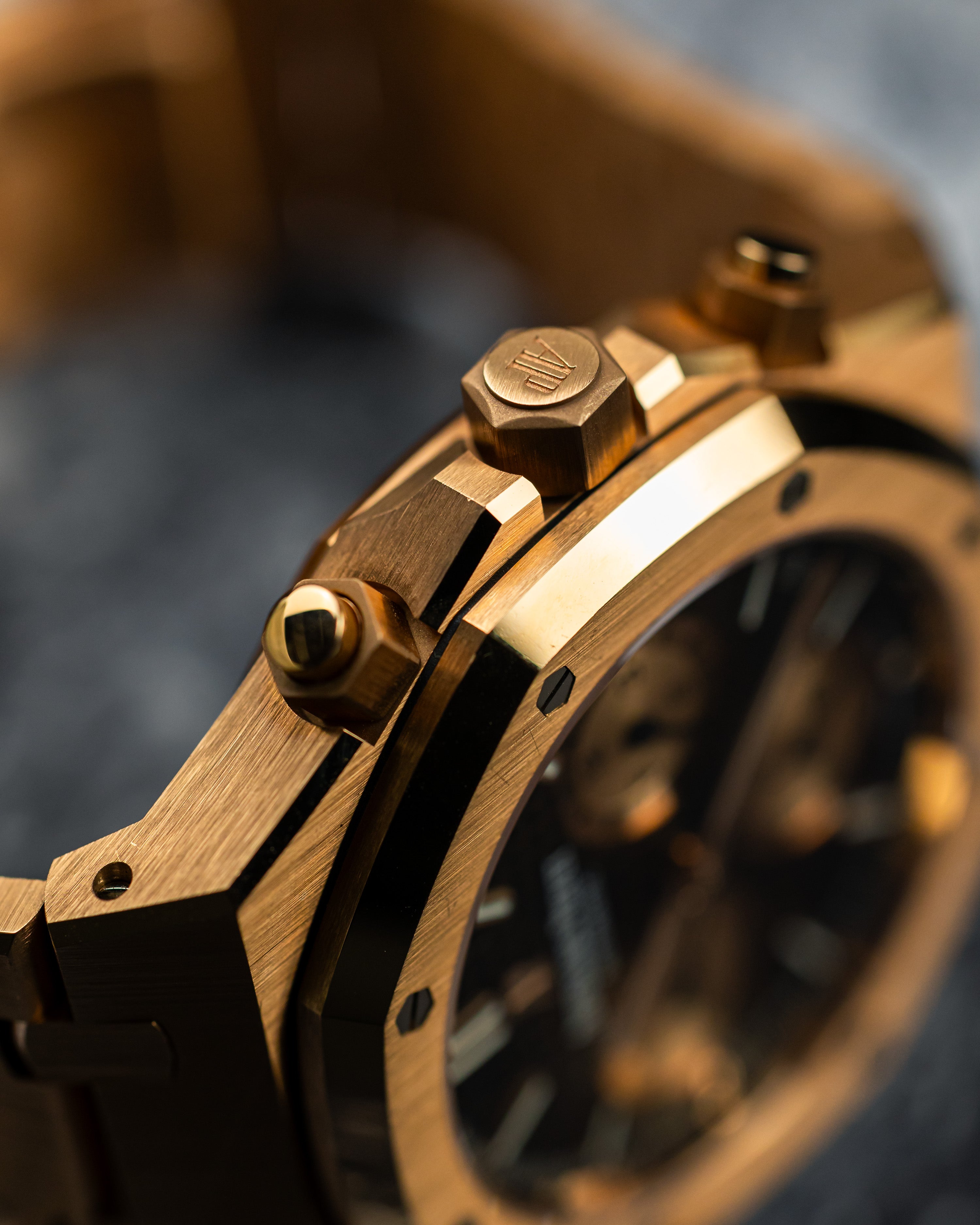 2021 Audemars Piguet Royal Oak Chronograph Rose Gold/Chocolate Dial