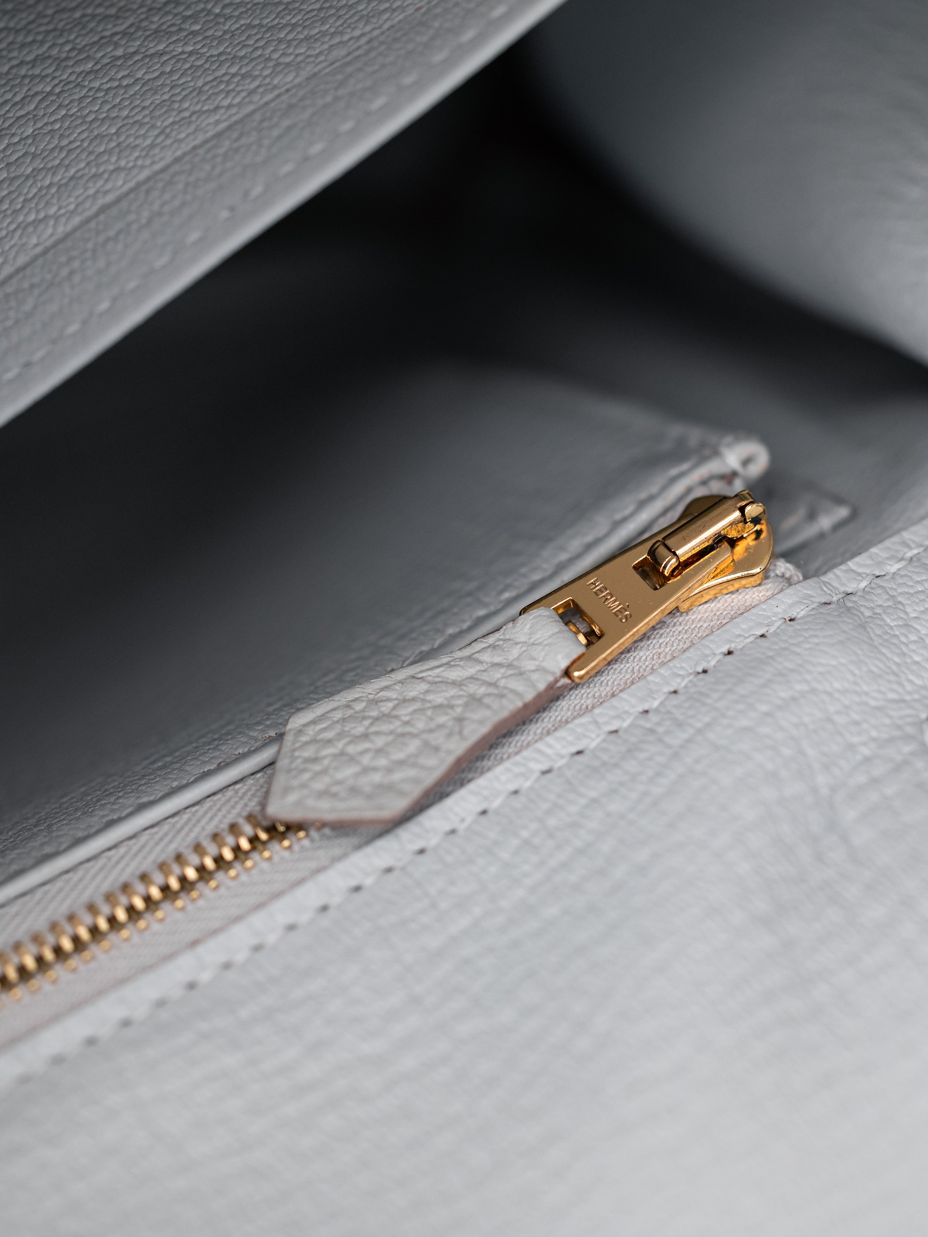 2021 Hermes Birkin 25 Gris Perle Togo GHW