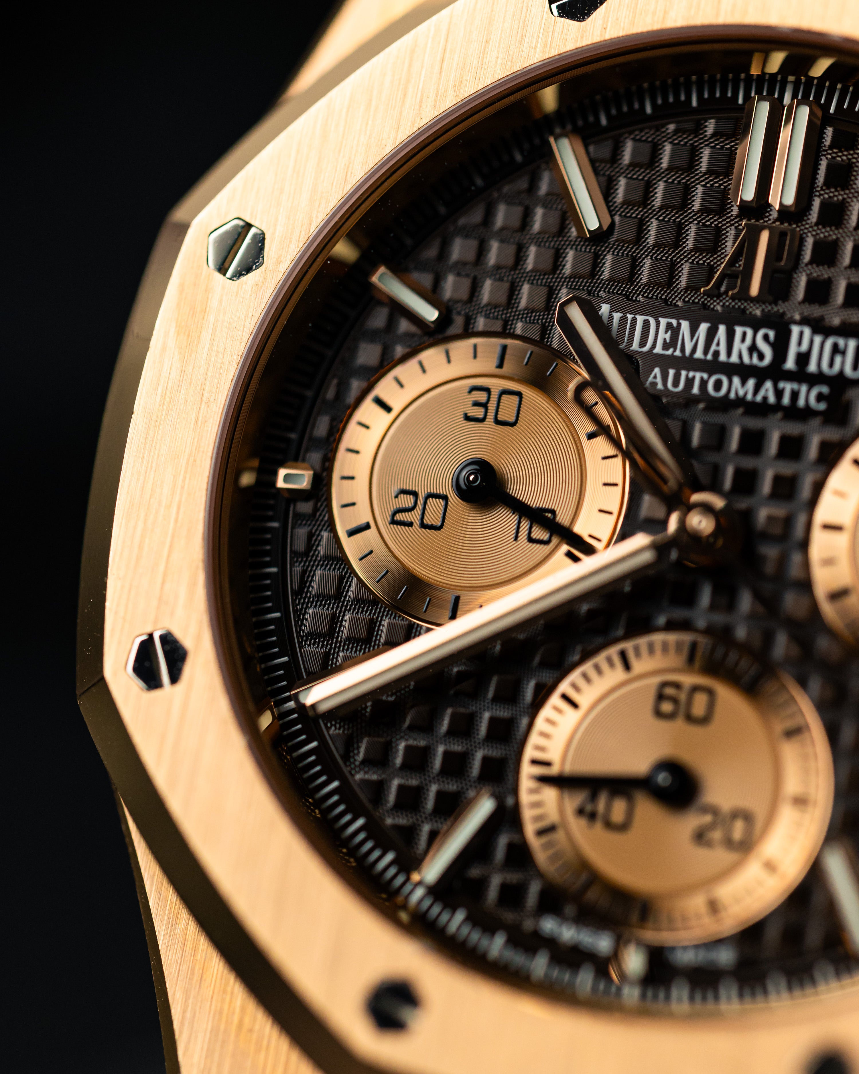 2021 Audemars Piguet Royal Oak Chronograph Rose Gold/Chocolate Dial