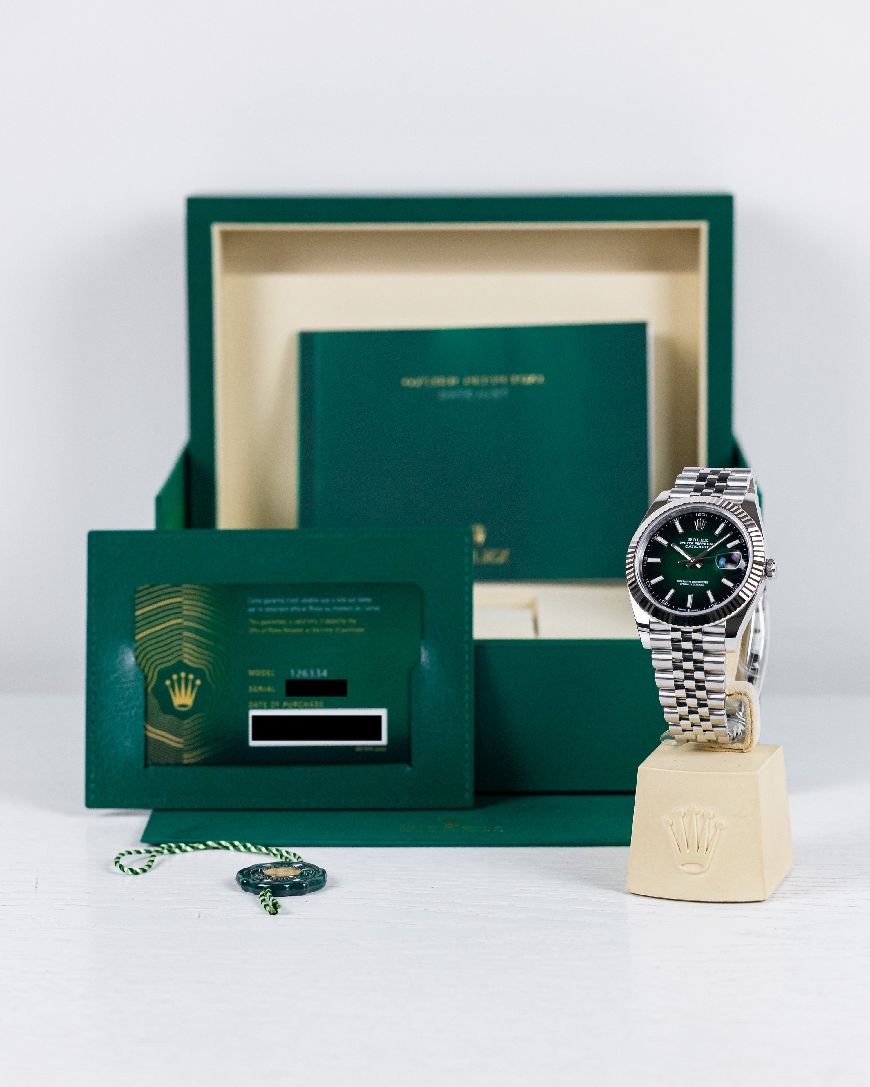 2026 Rolex Datejust 41 Green Ombré