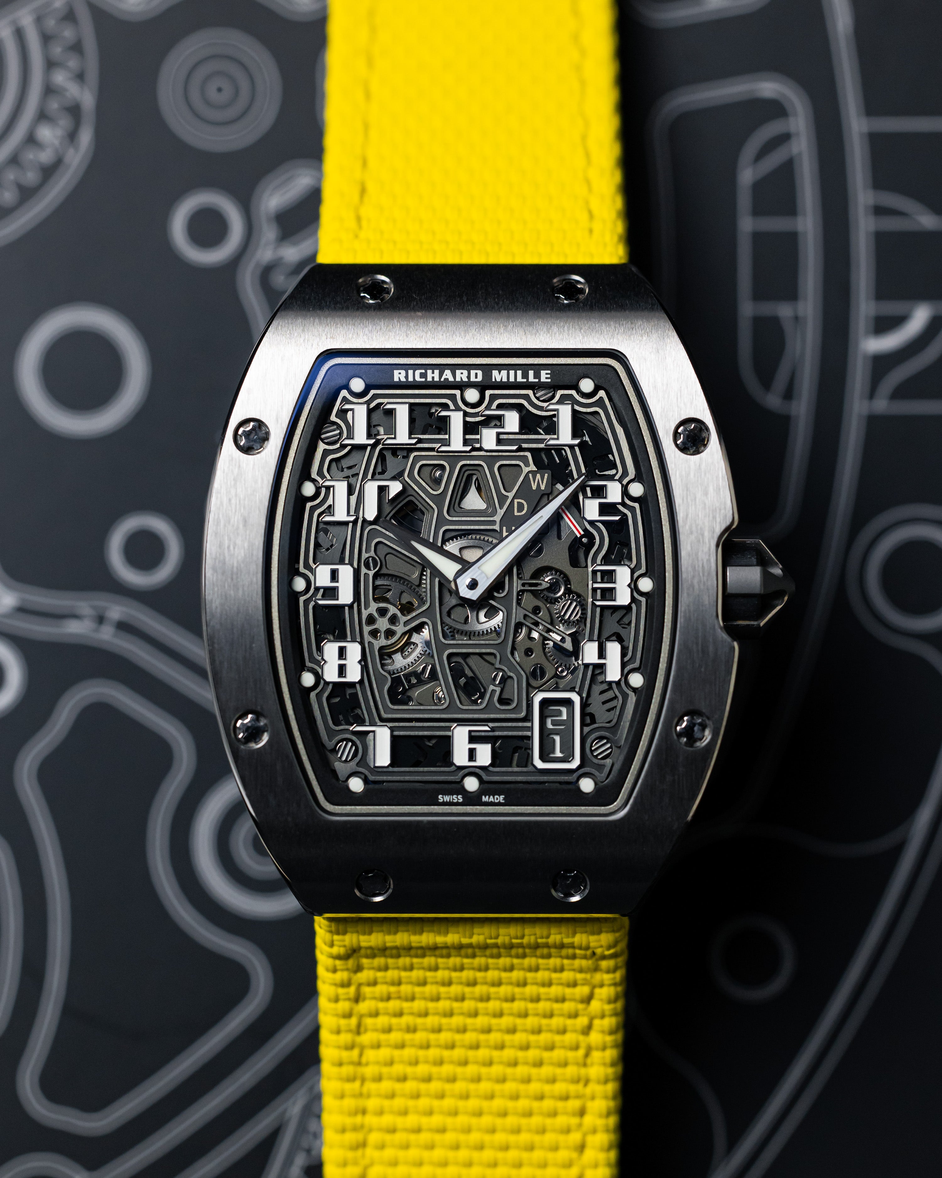 2023 Richard Mille Automatic Winding Extra Flat Titanium RM67-01