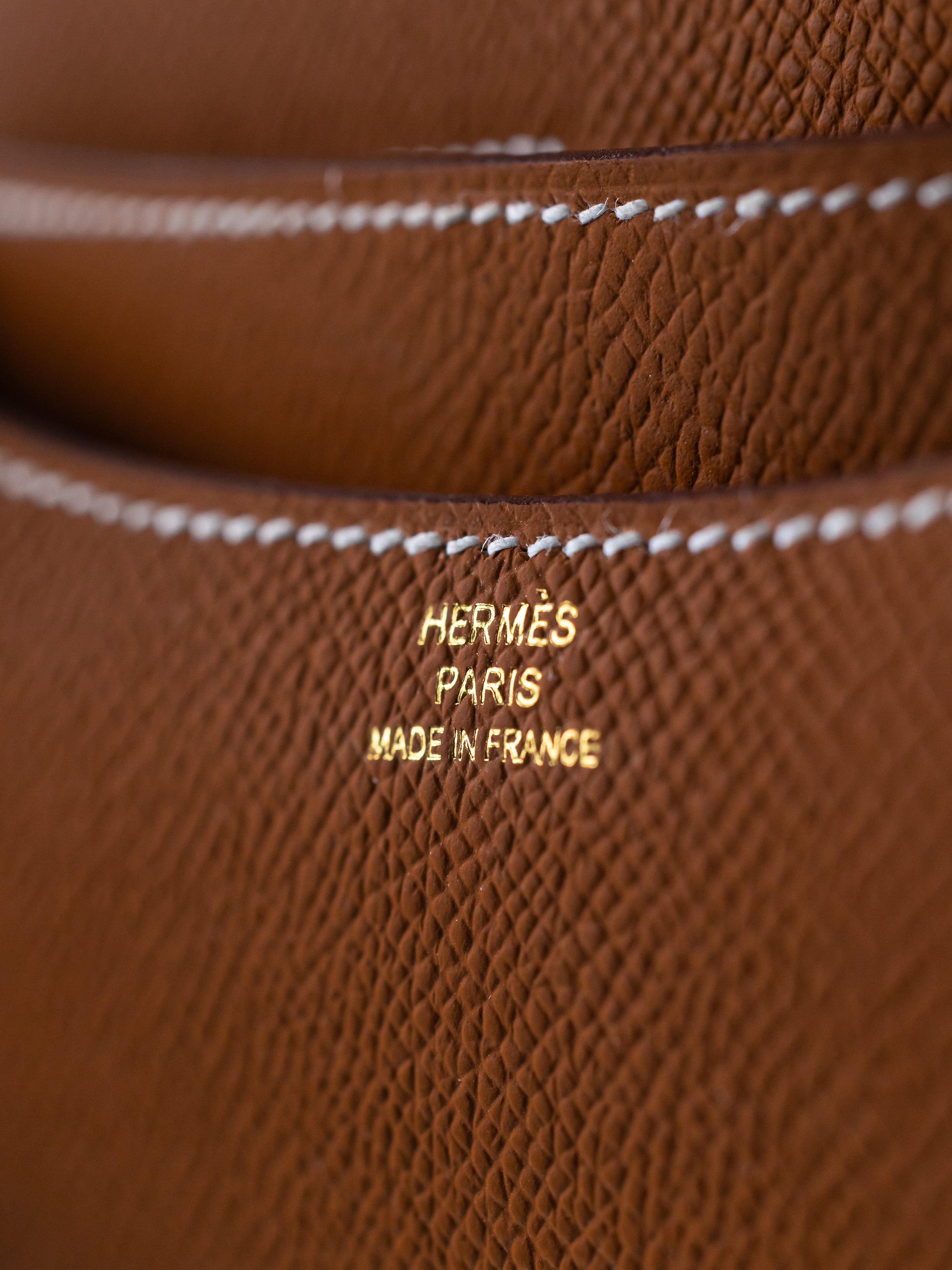 2023 Hermès Constance III Mini Epsom Gold