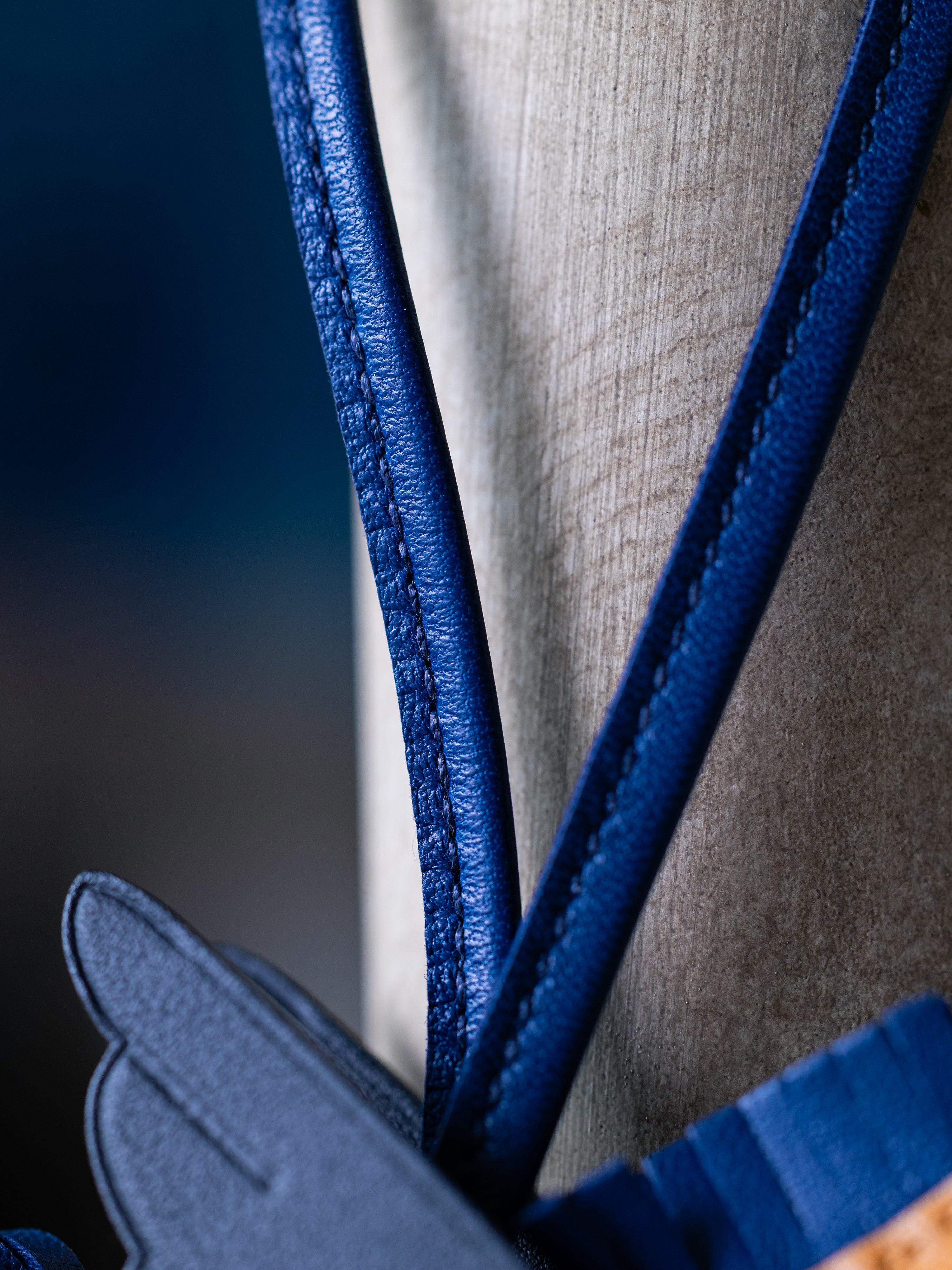 Hermes Rodeo Pegase PM Charm Sesame / Black / Bleu Saphir