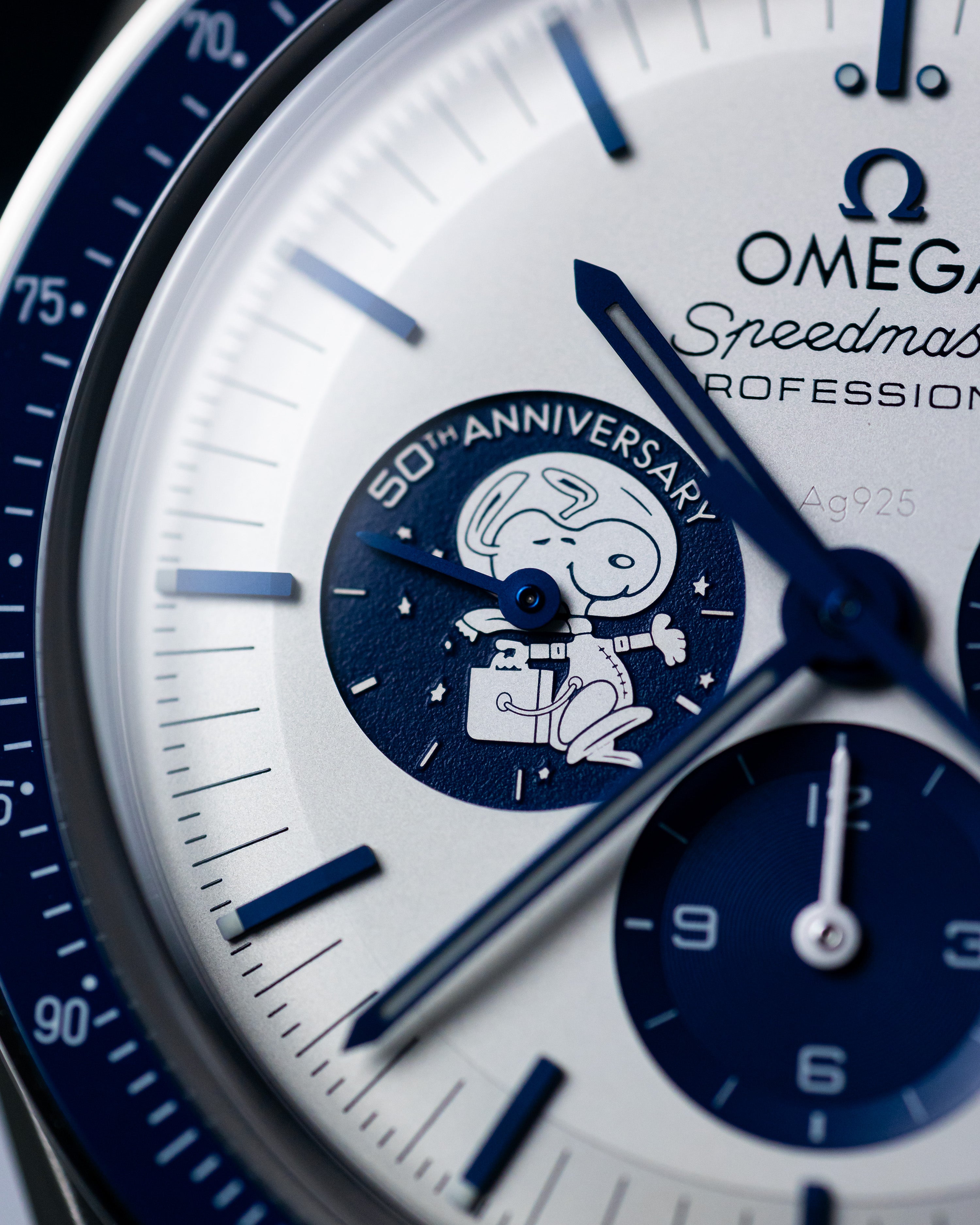 2024 Omega Speedmaster ‘Silver Snoopy Award’ 50th Anniversary