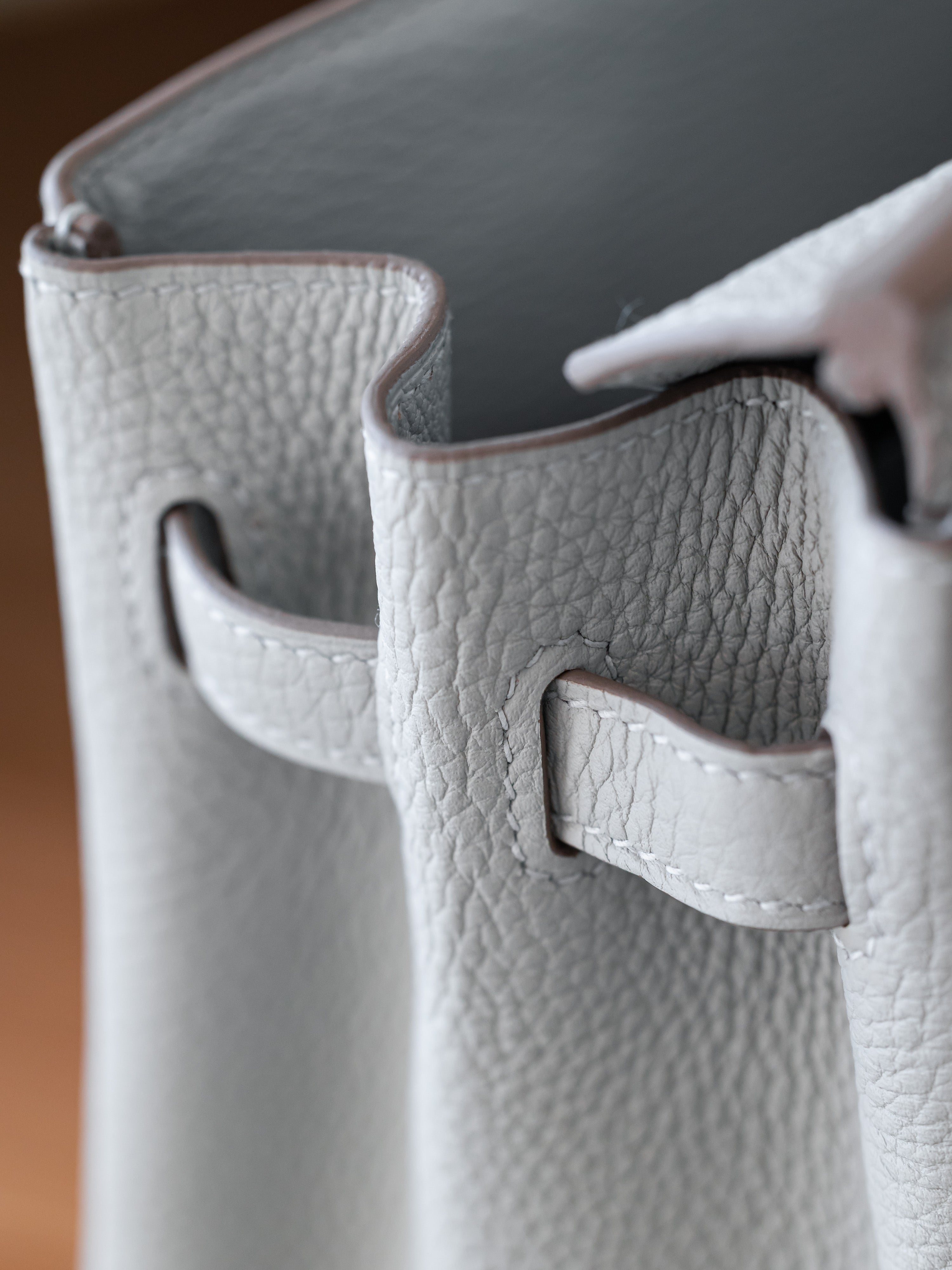 2021 Hermes Birkin 25 Gris Perle Togo GHW