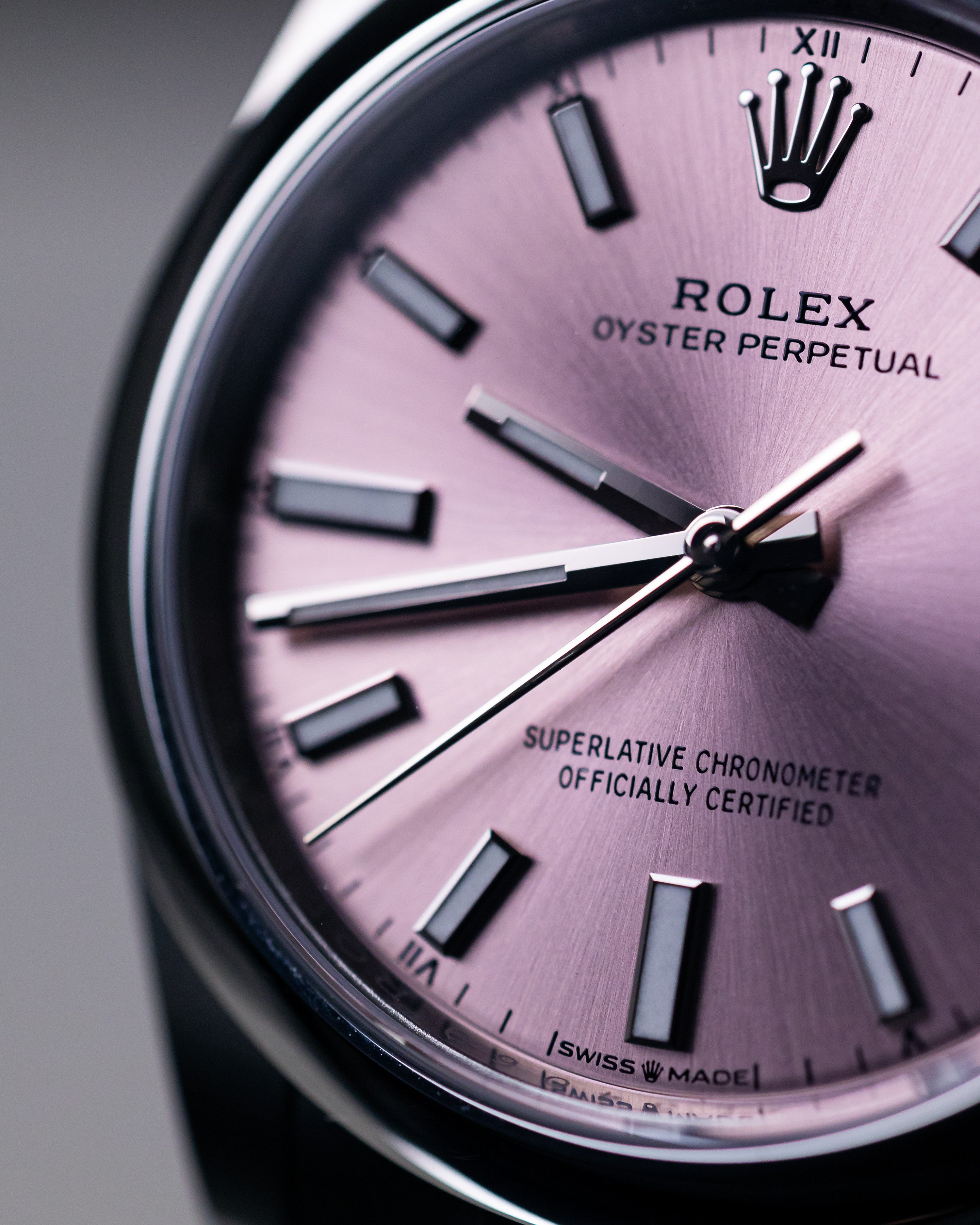 2024 Rolex Oyster Perpetual 34 Pink Dial