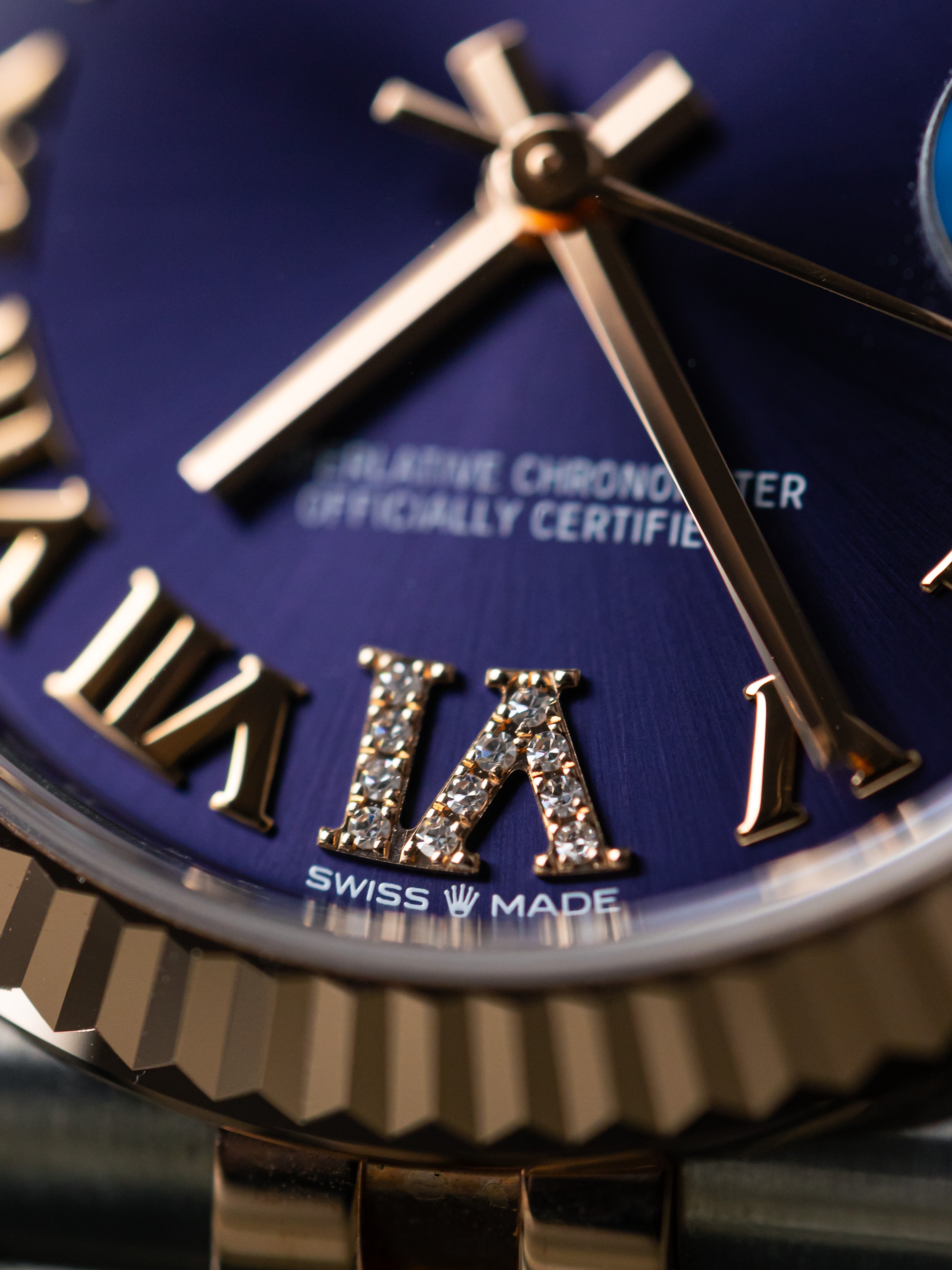 2023 Rolex Datejust 31 Aubergine Diamond-Set Dial