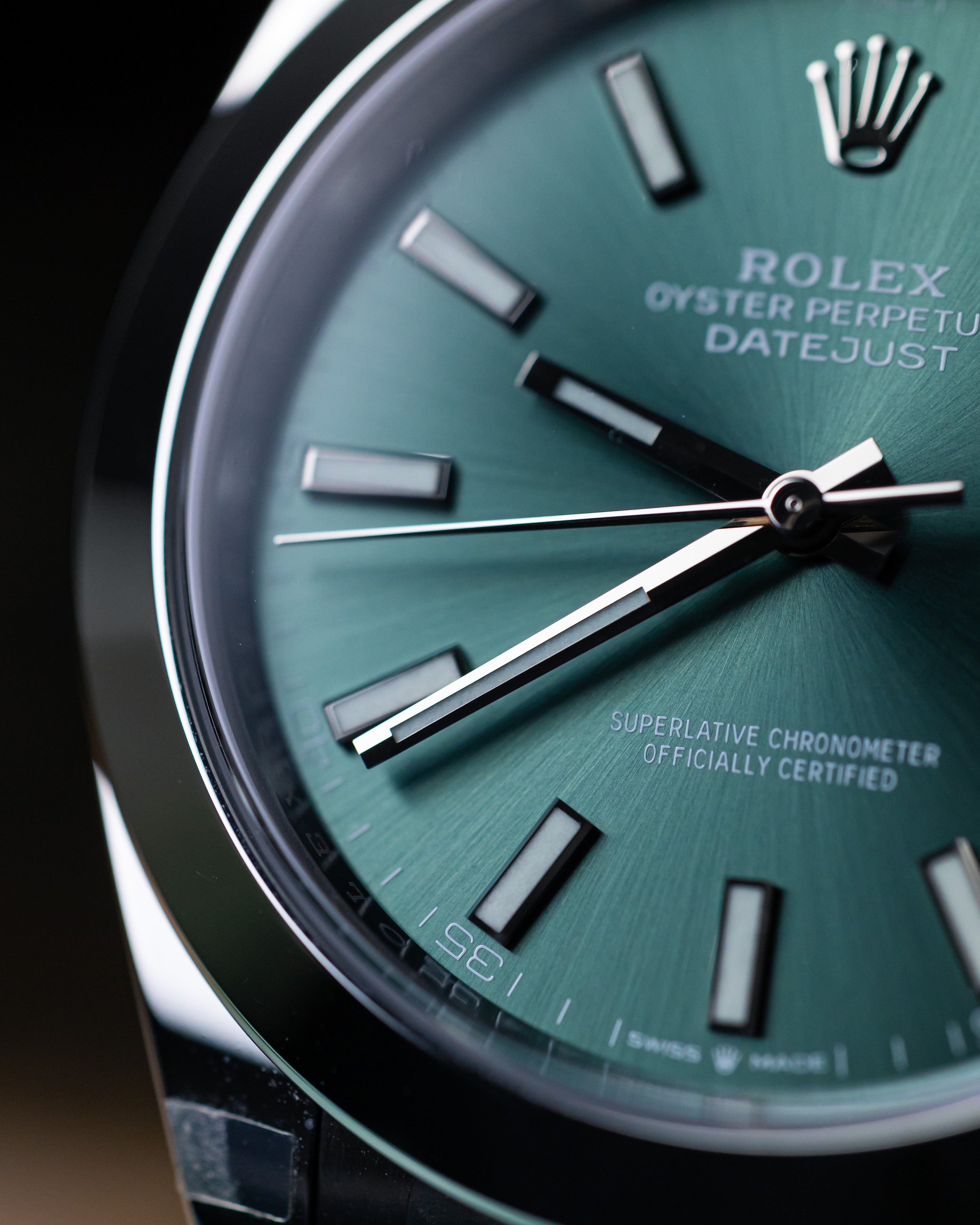 2024 Rolex Datejust 41 Green Dial