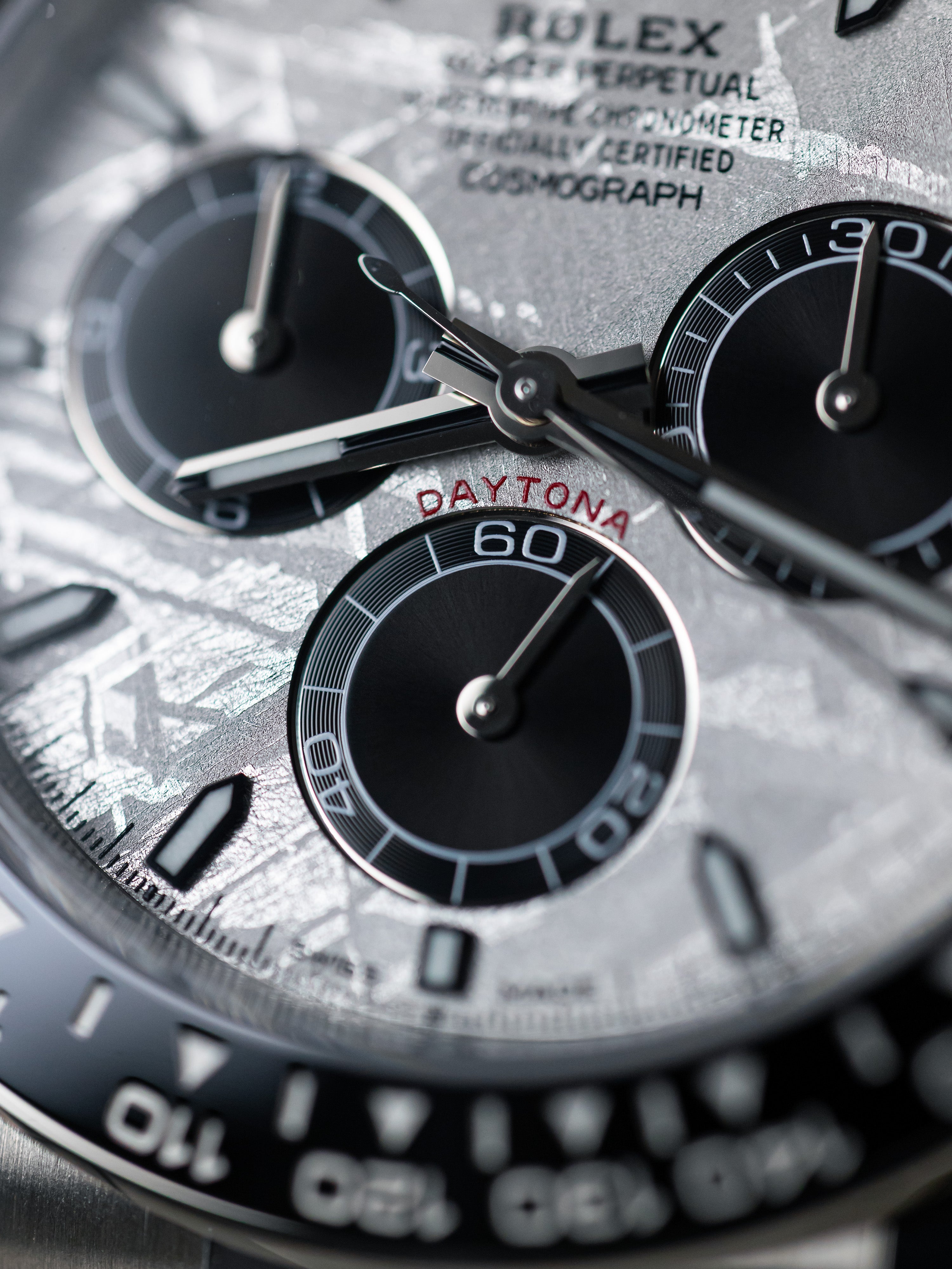 2025 Rolex Daytona White Gold Meteorite Dial