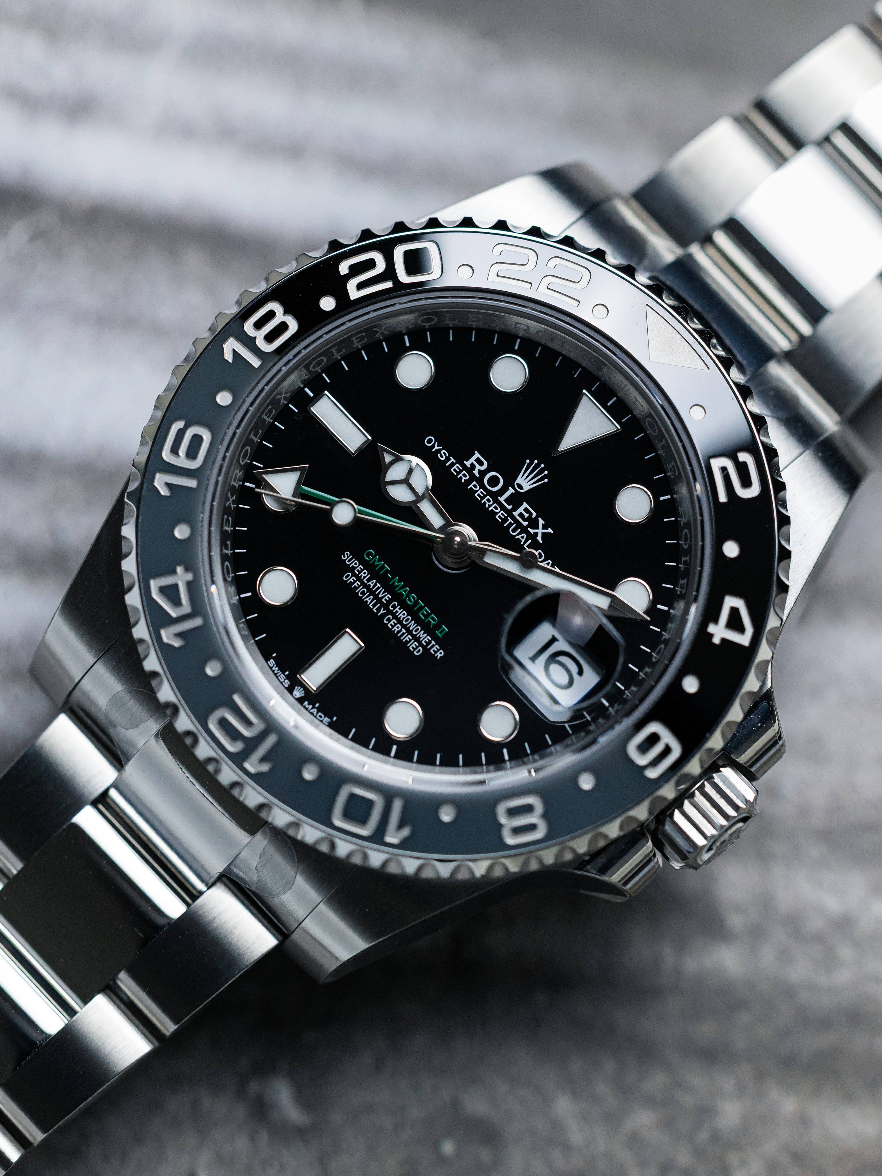 2026 Rolex GMT2 Bruce Wayne Oyster
