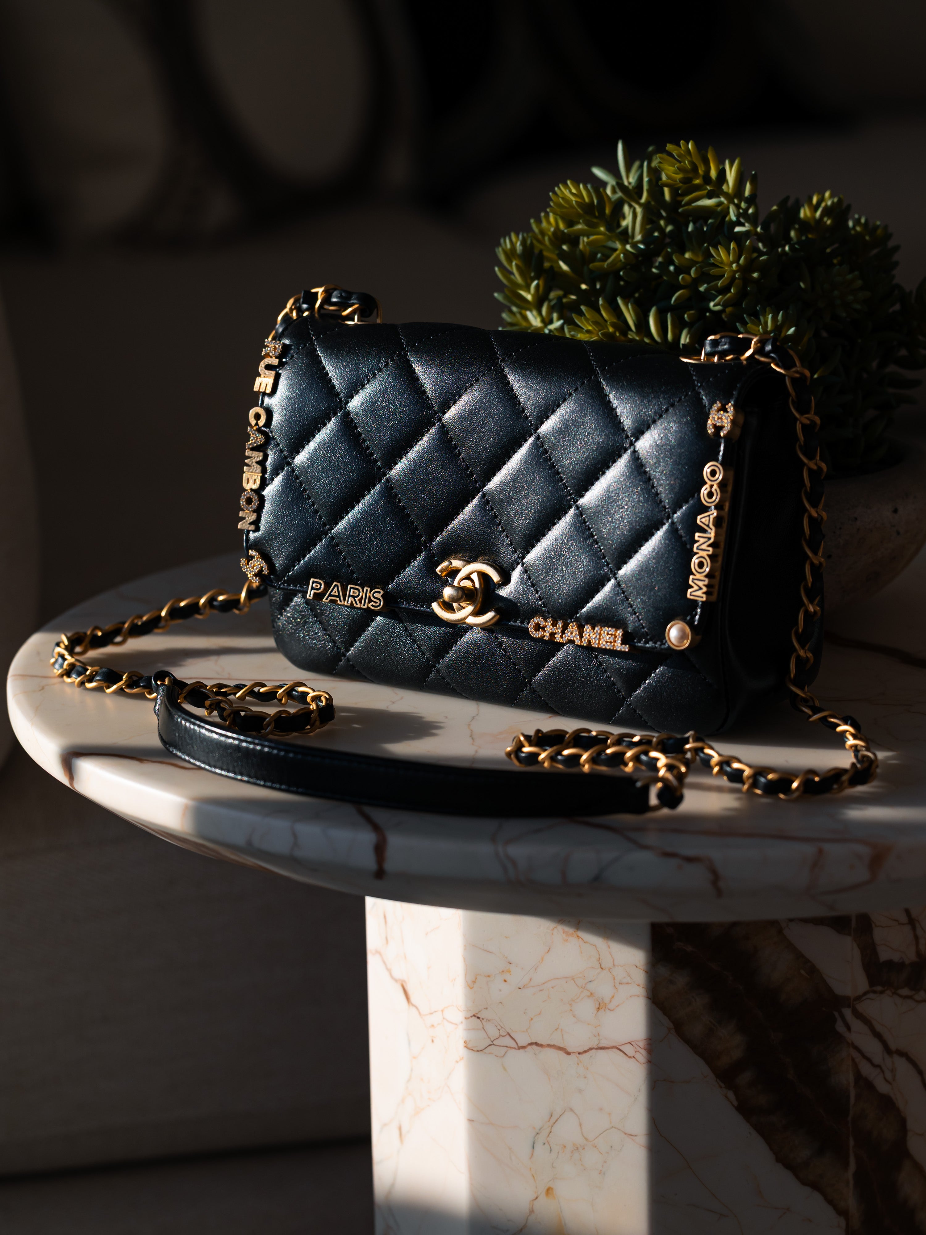 2022 Chanel Mini Flap 23C Monte Carlo