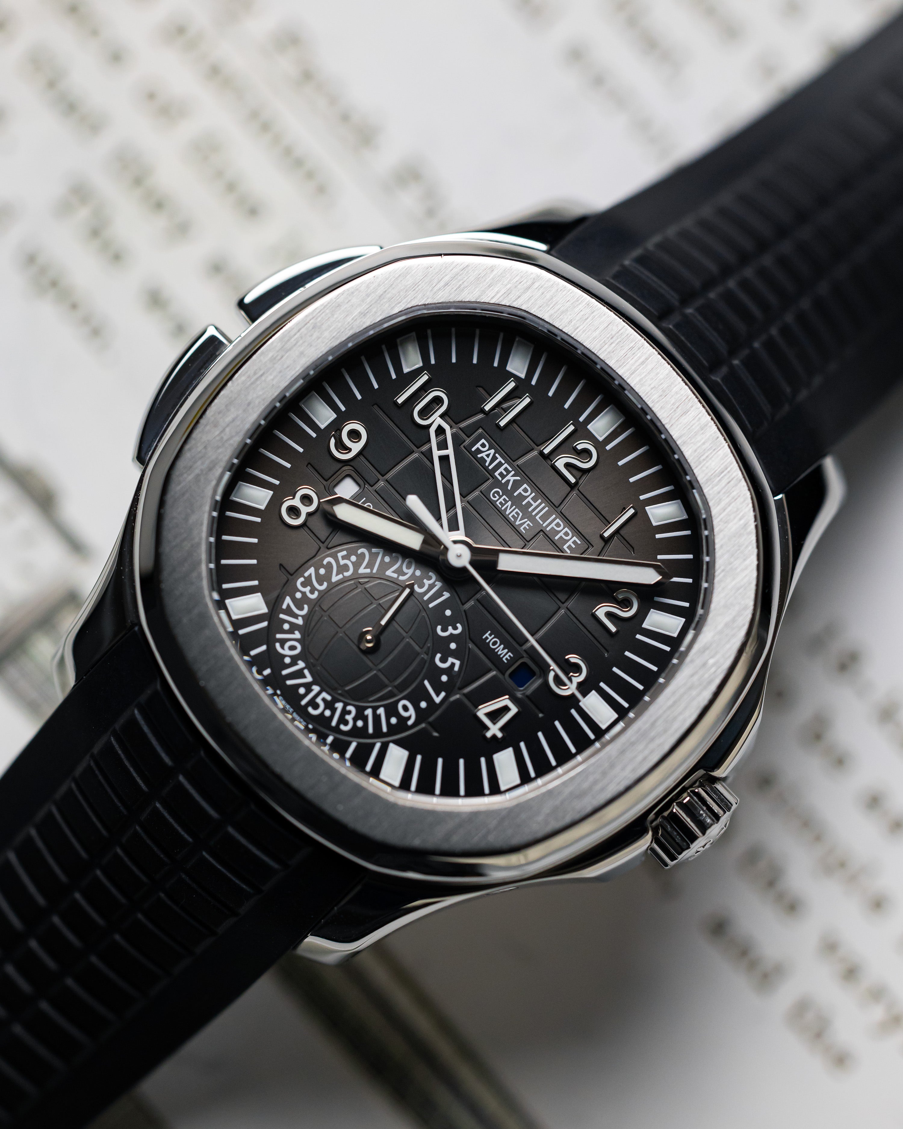 2017 Patek Philippe Aquanaut Travel Time (Discontinued)