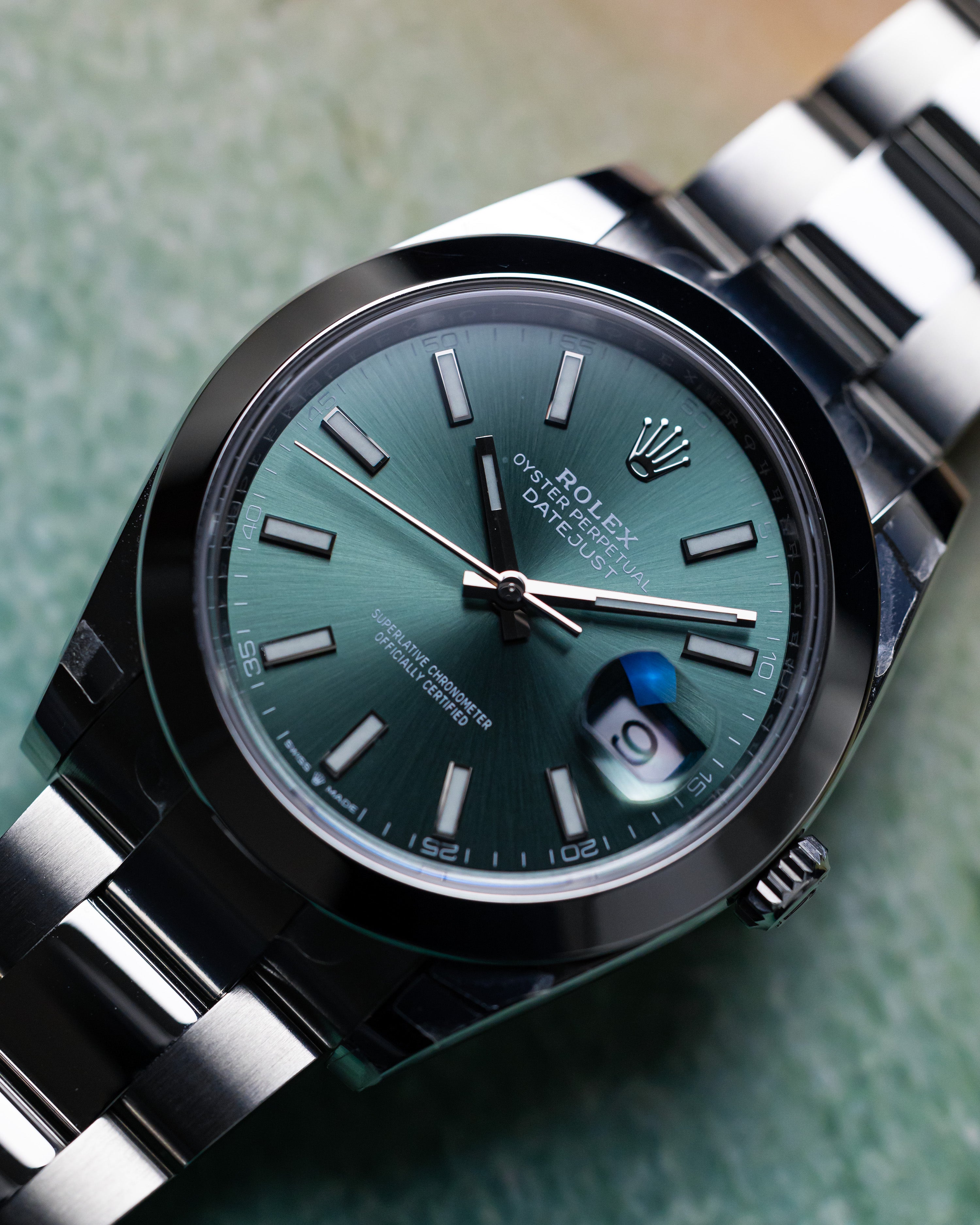 2024 Rolex Datejust 41 Green Dial