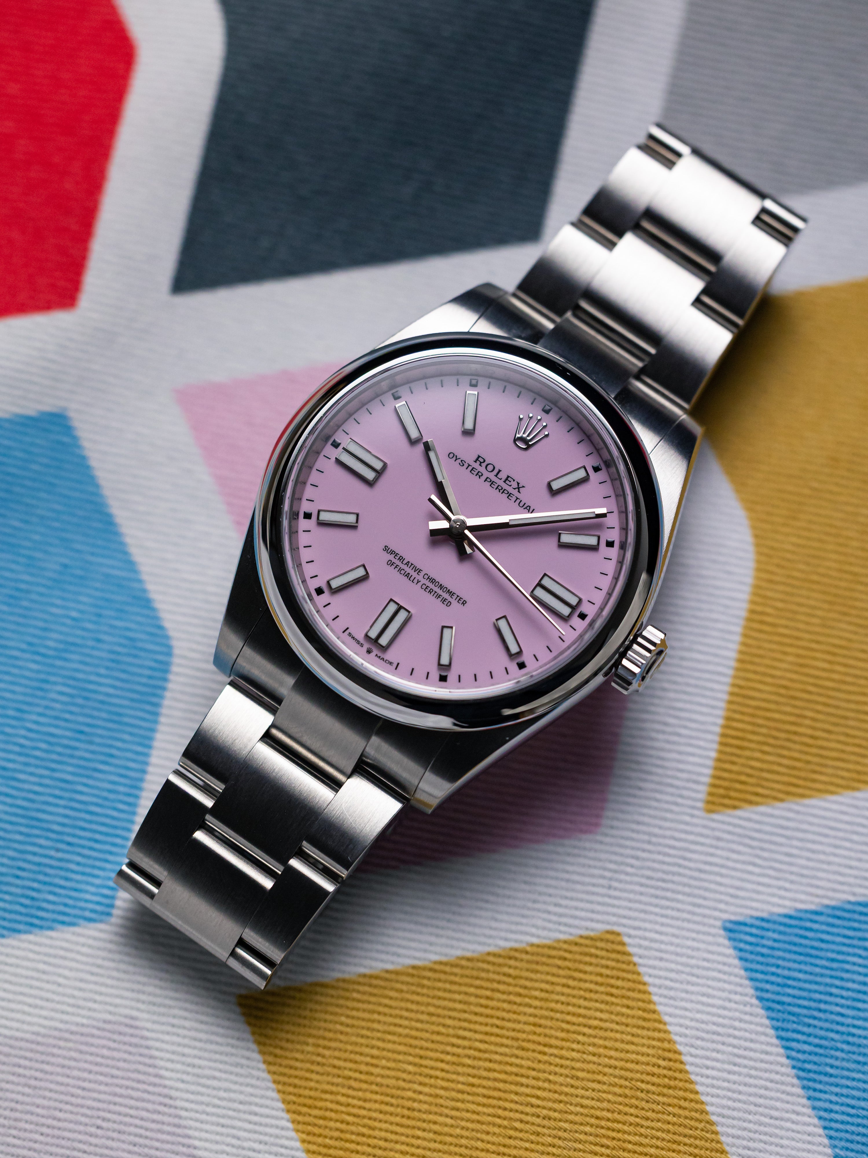 2025 Rolex Oyster Perpetual 41 ‘Candy Pink’