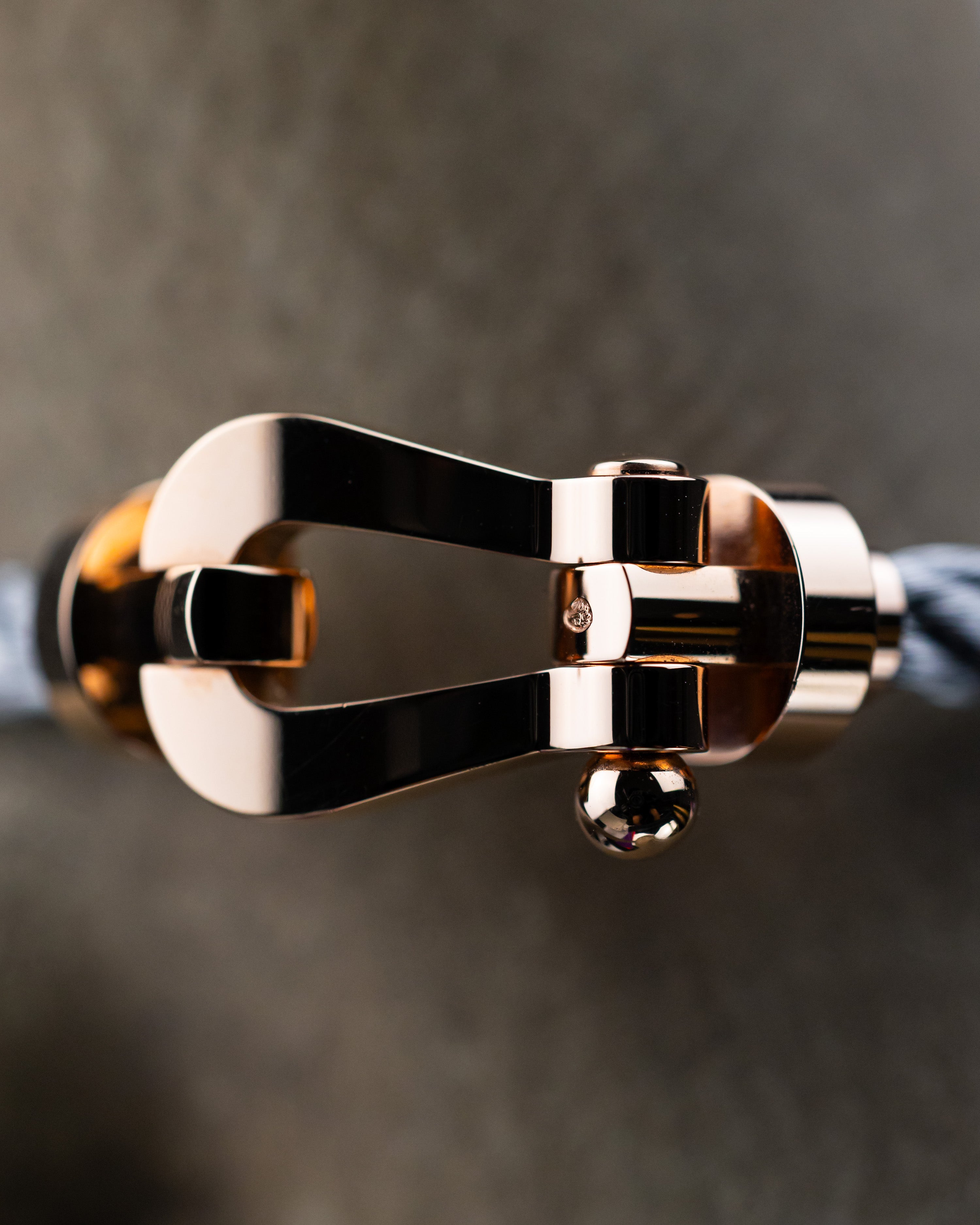 2025 FRED Chance Infinie Bracelet Rose Gold Buckle, Steel Cable