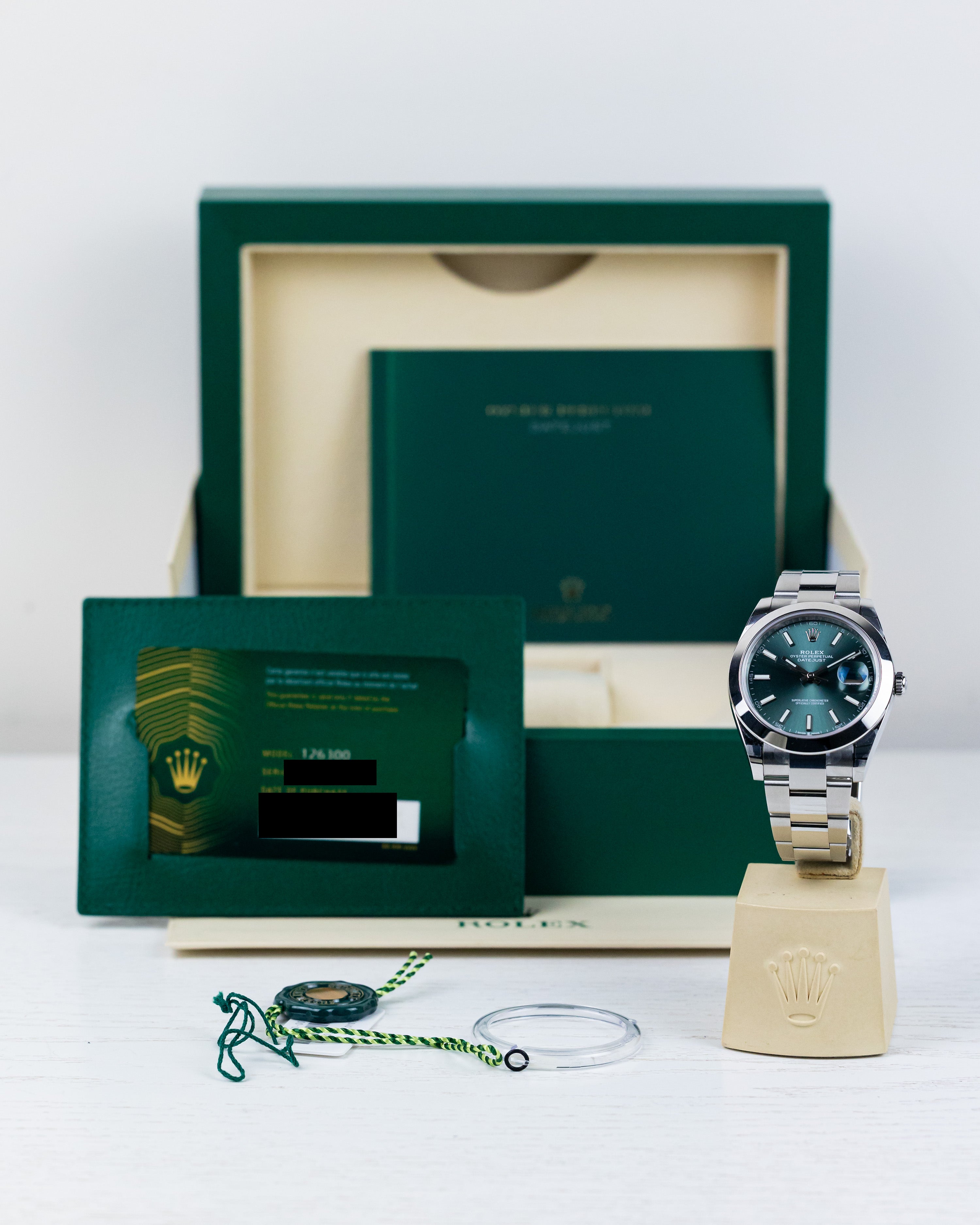 2024 Rolex Datejust 41 Green Dial